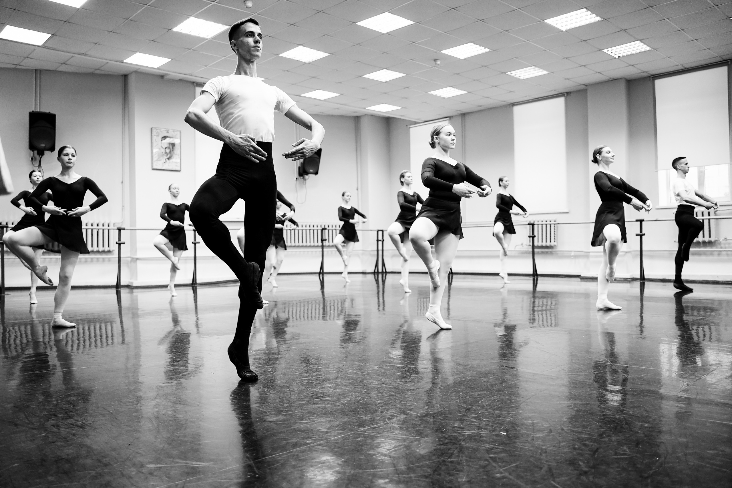 Классический танец. Экзамен 2й курс. Фотограф Ксения Соло