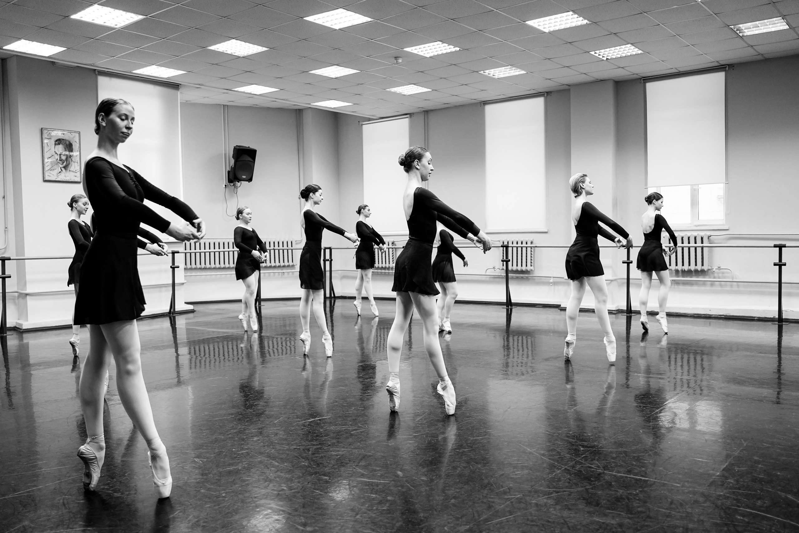 Классический танец. Экзамен 2й курс. Фотограф Ксения Соло