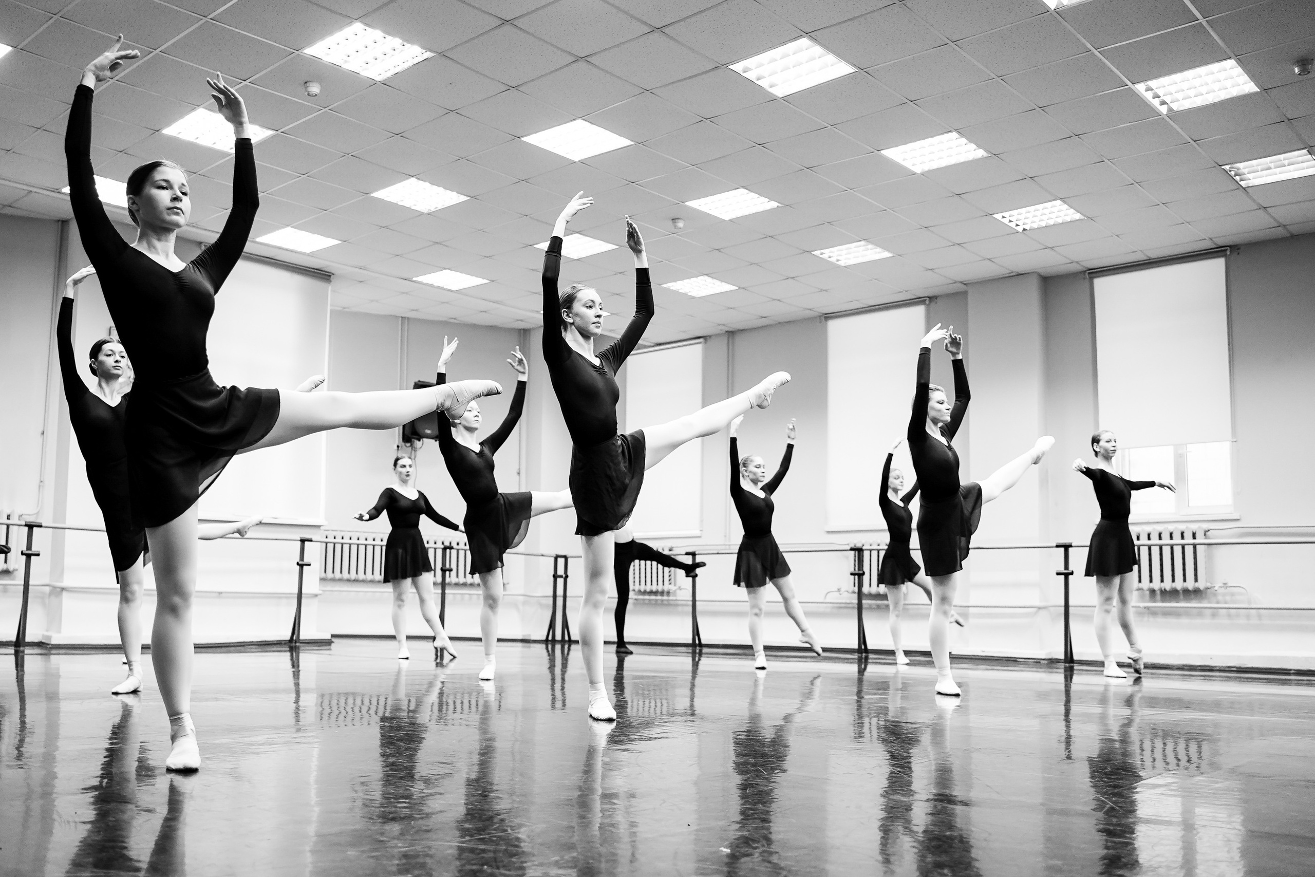 Классический танец. Экзамен 2й курс. Фотограф Ксения Соло