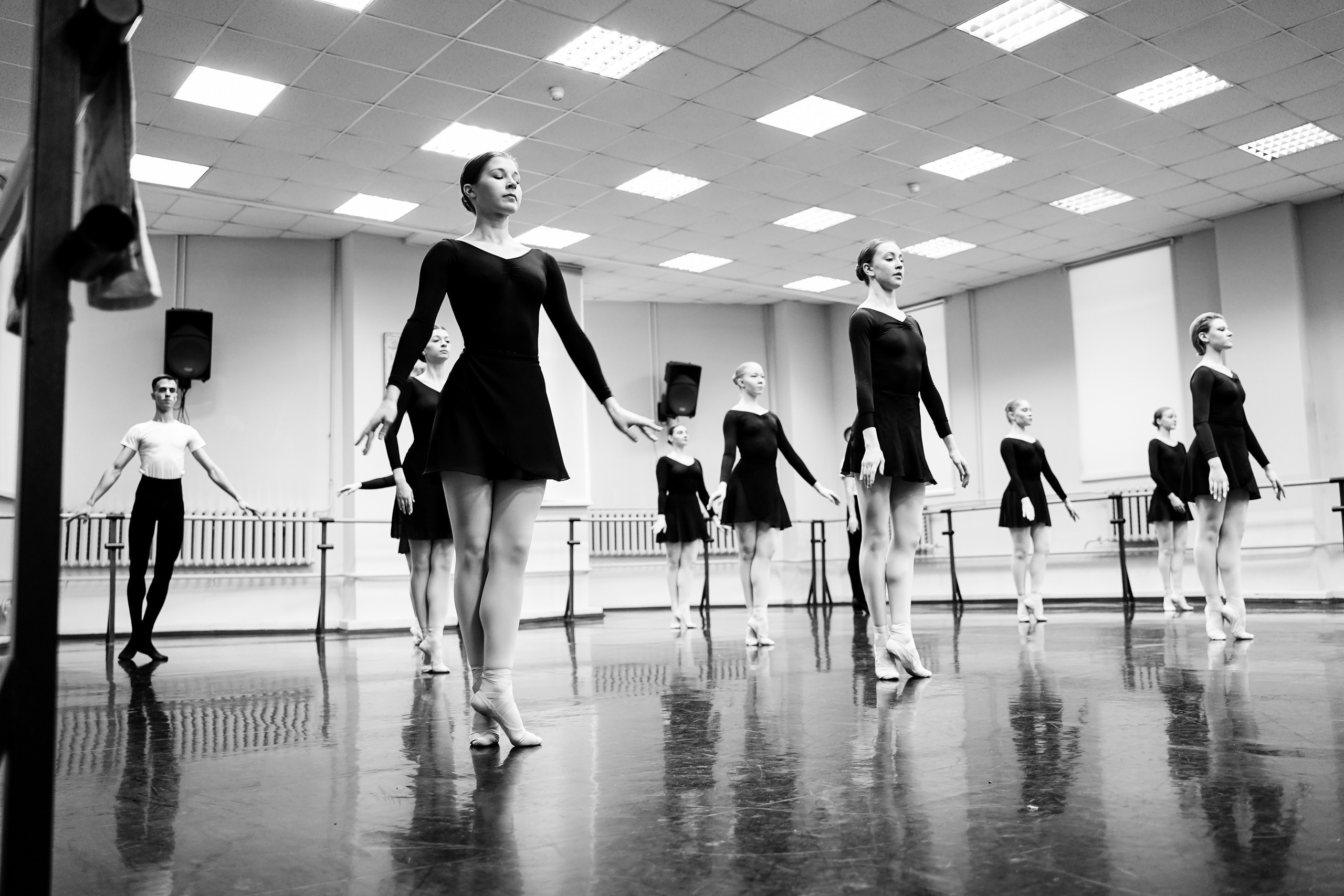 Классический танец. Экзамен 2й курс. Фотограф Ксения Соло