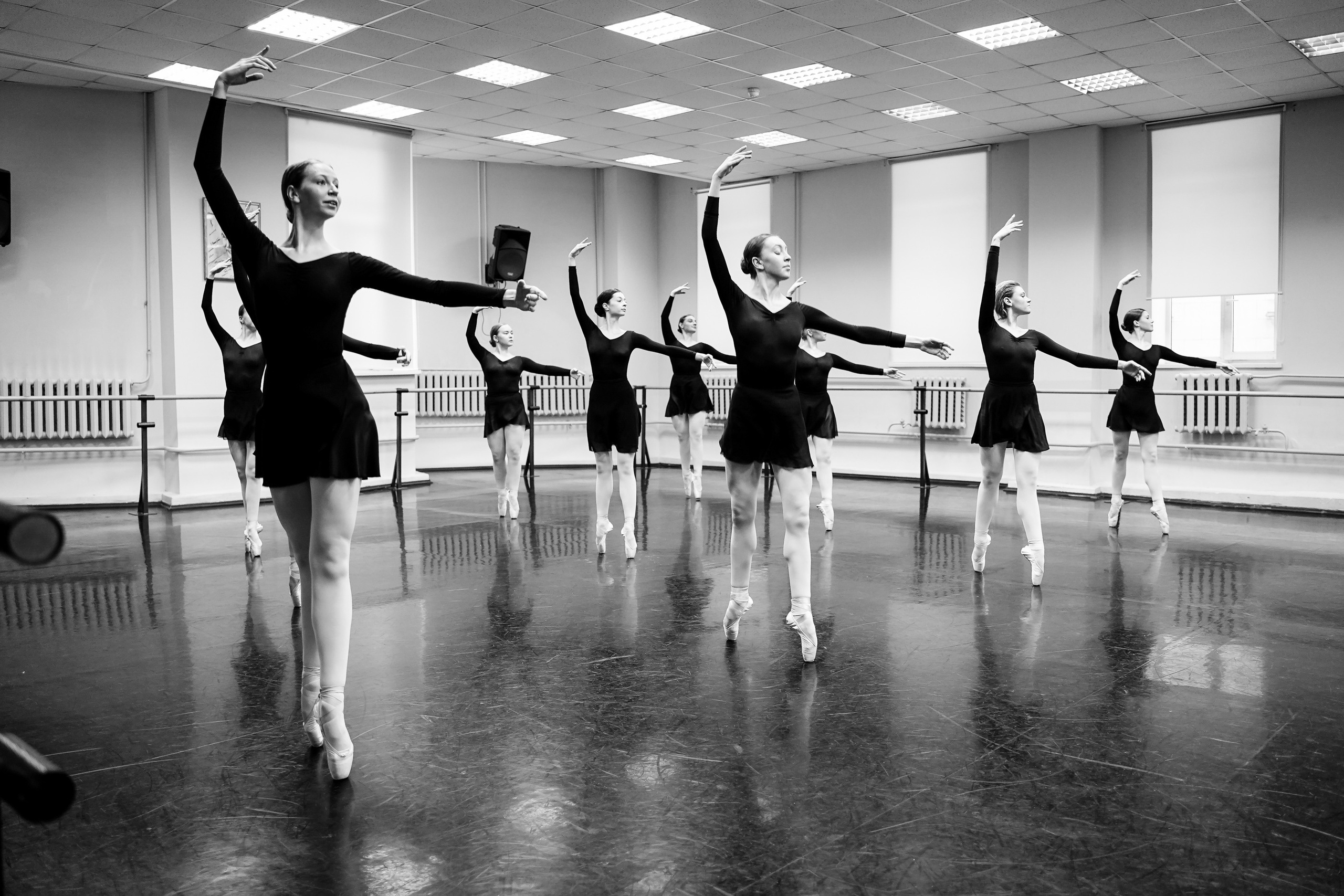 Классический танец. Экзамен 2й курс. Фотограф Ксения Соло