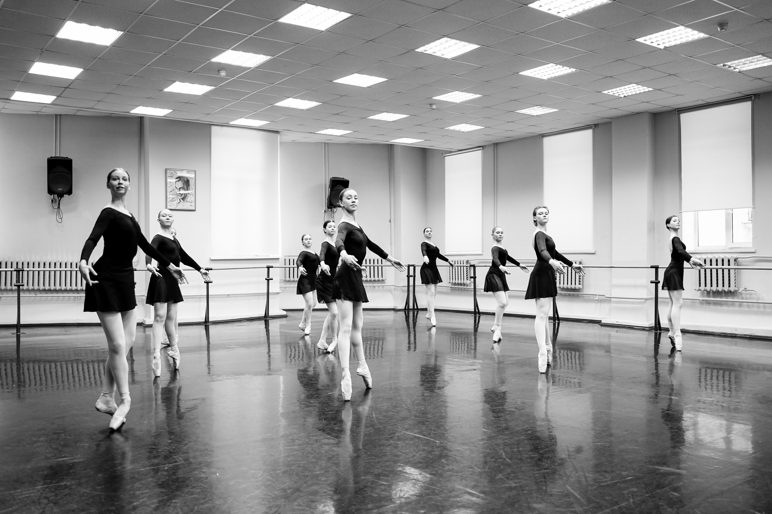 Классический танец. Экзамен 2й курс. Фотограф Ксения Соло