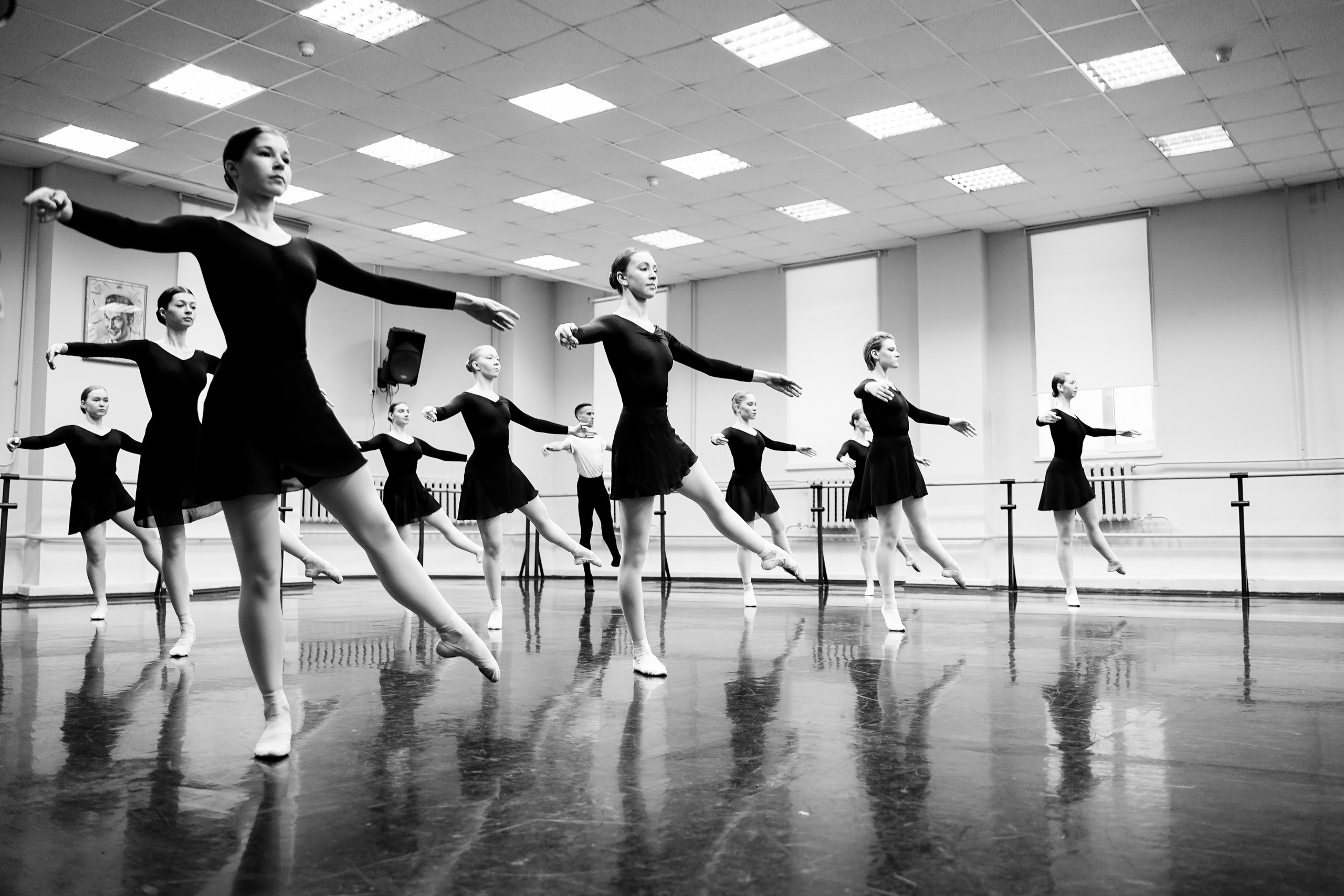 Классический танец. Экзамен 2й курс. Фотограф Ксения Соло