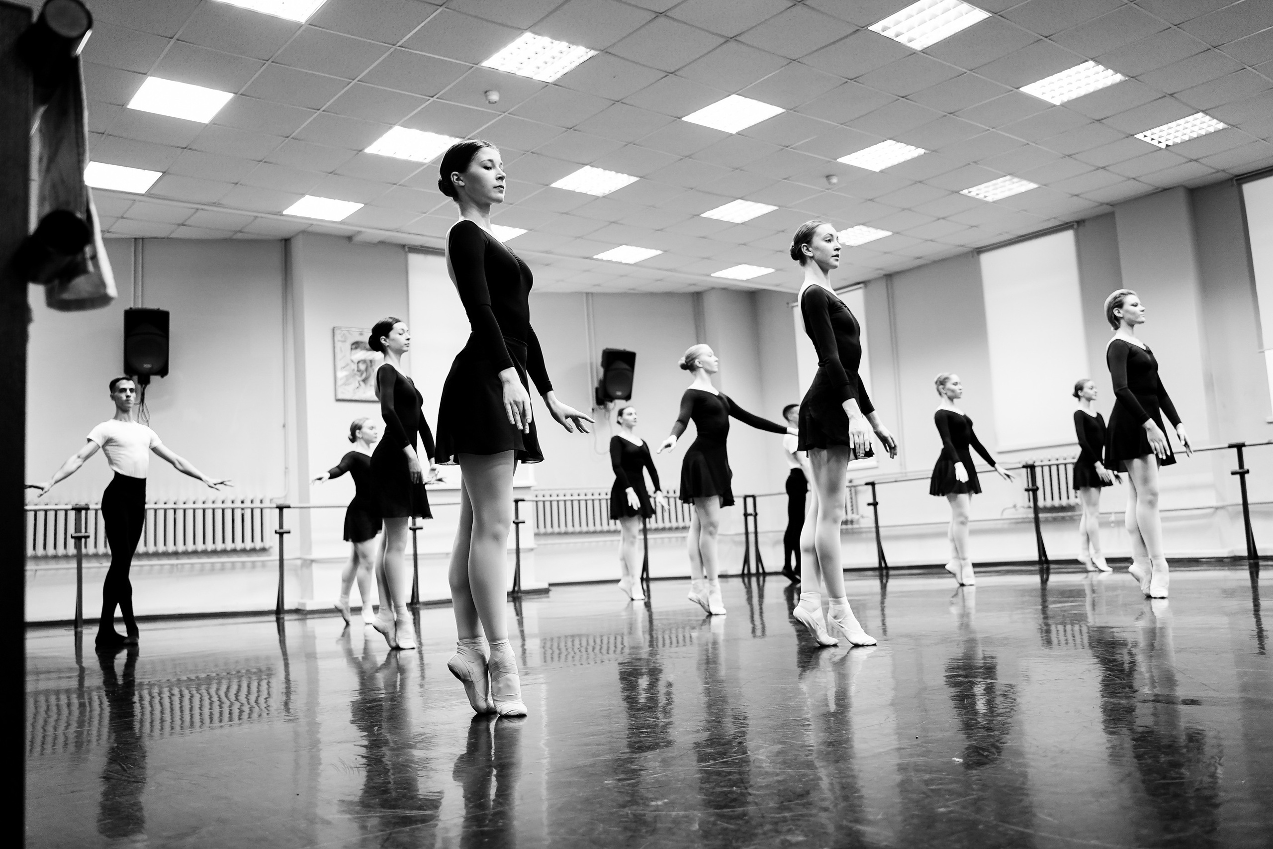 Классический танец. Экзамен 2й курс. Фотограф Ксения Соло
