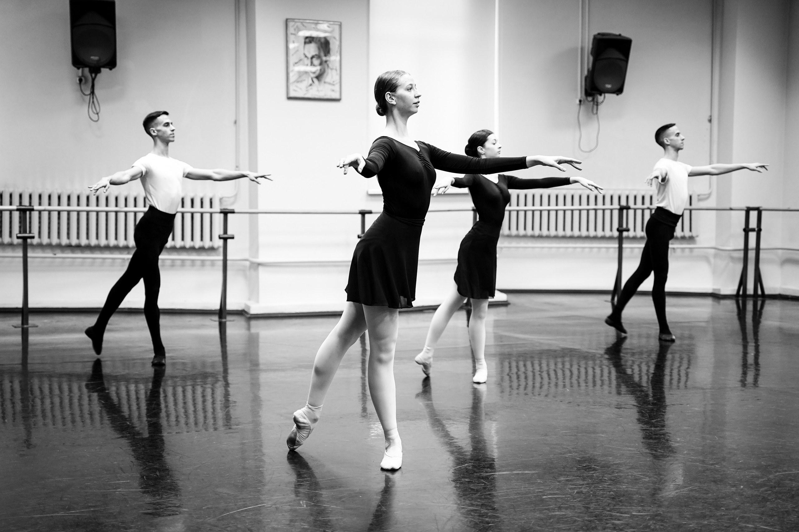 Классический танец. Экзамен 2й курс. Фотограф Ксения Соло