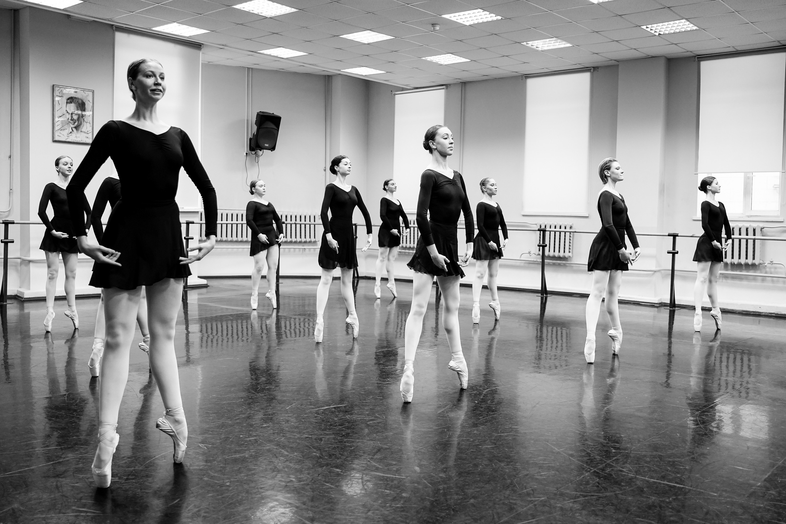 Классический танец. Экзамен 2й курс. Фотограф Ксения Соло