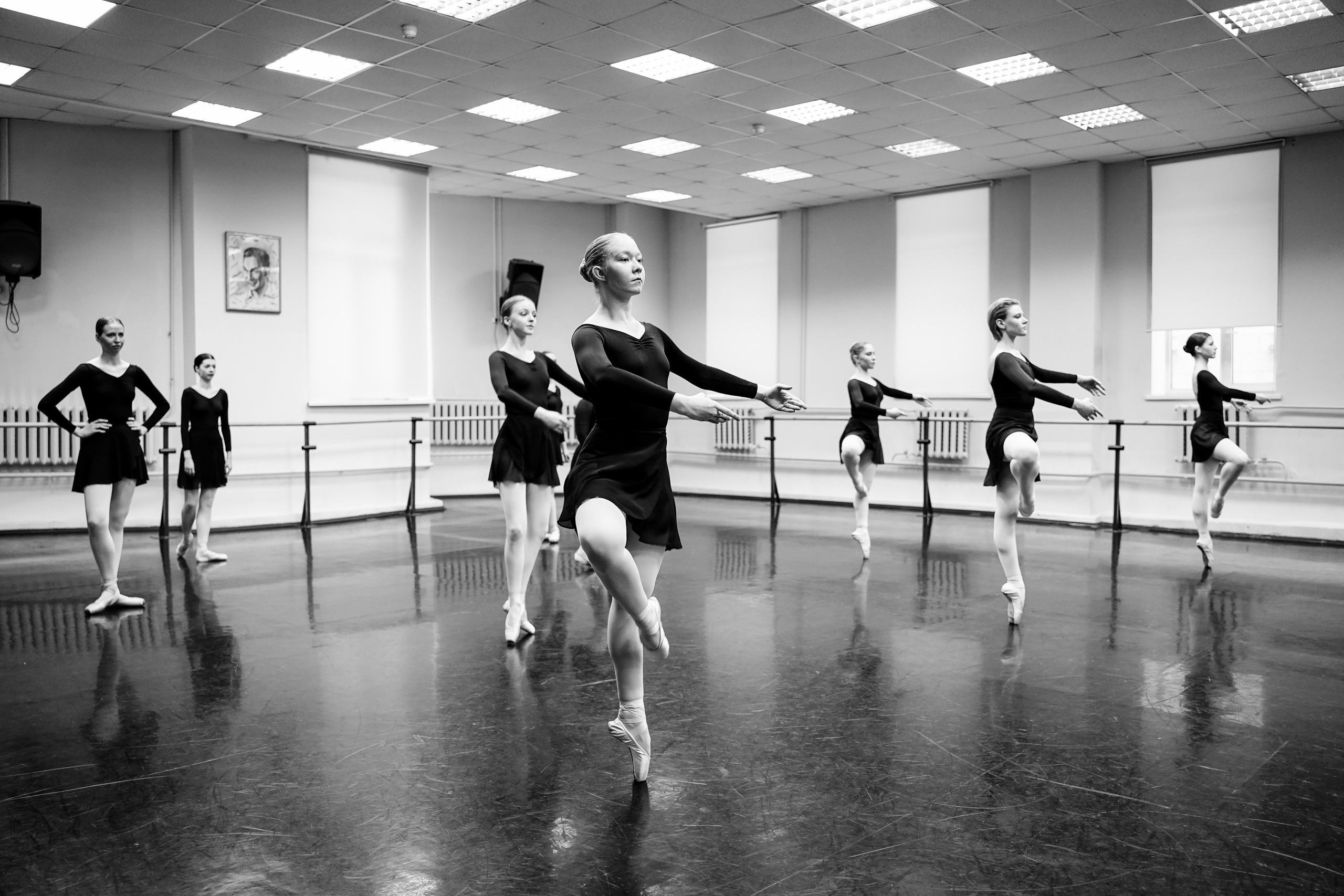 Классический танец. Экзамен 2й курс. Фотограф Ксения Соло