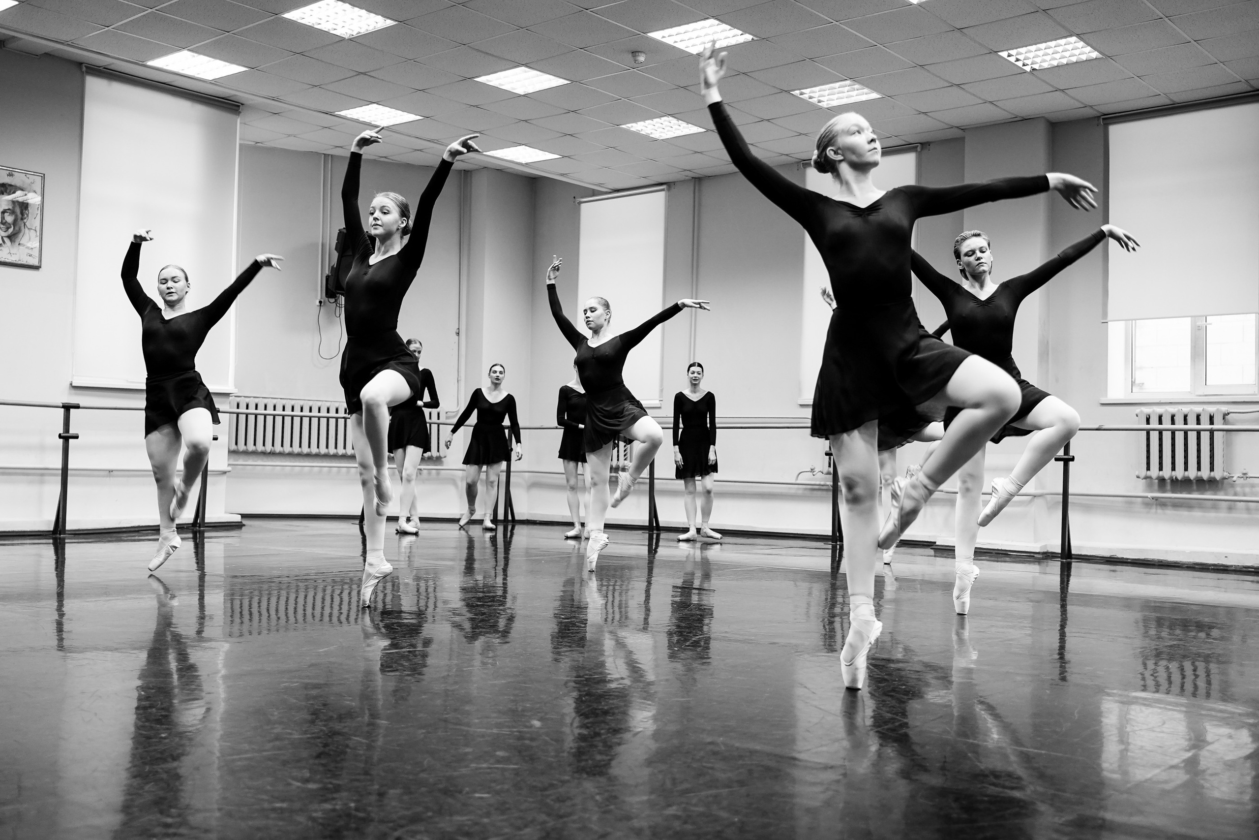 Классический танец. Экзамен 2й курс. Фотограф Ксения Соло