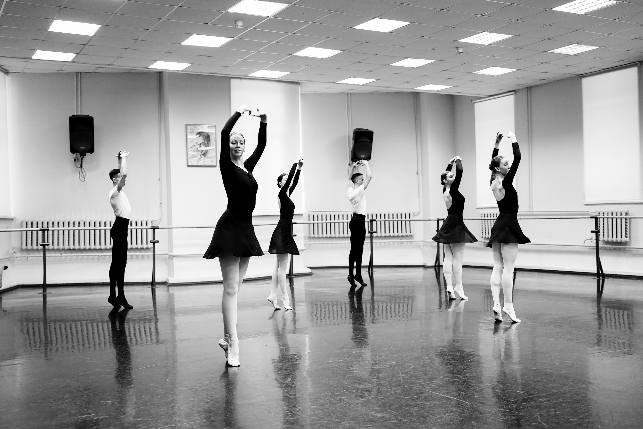 Классический танец. Экзамен 2й курс. Фотограф Ксения Соло