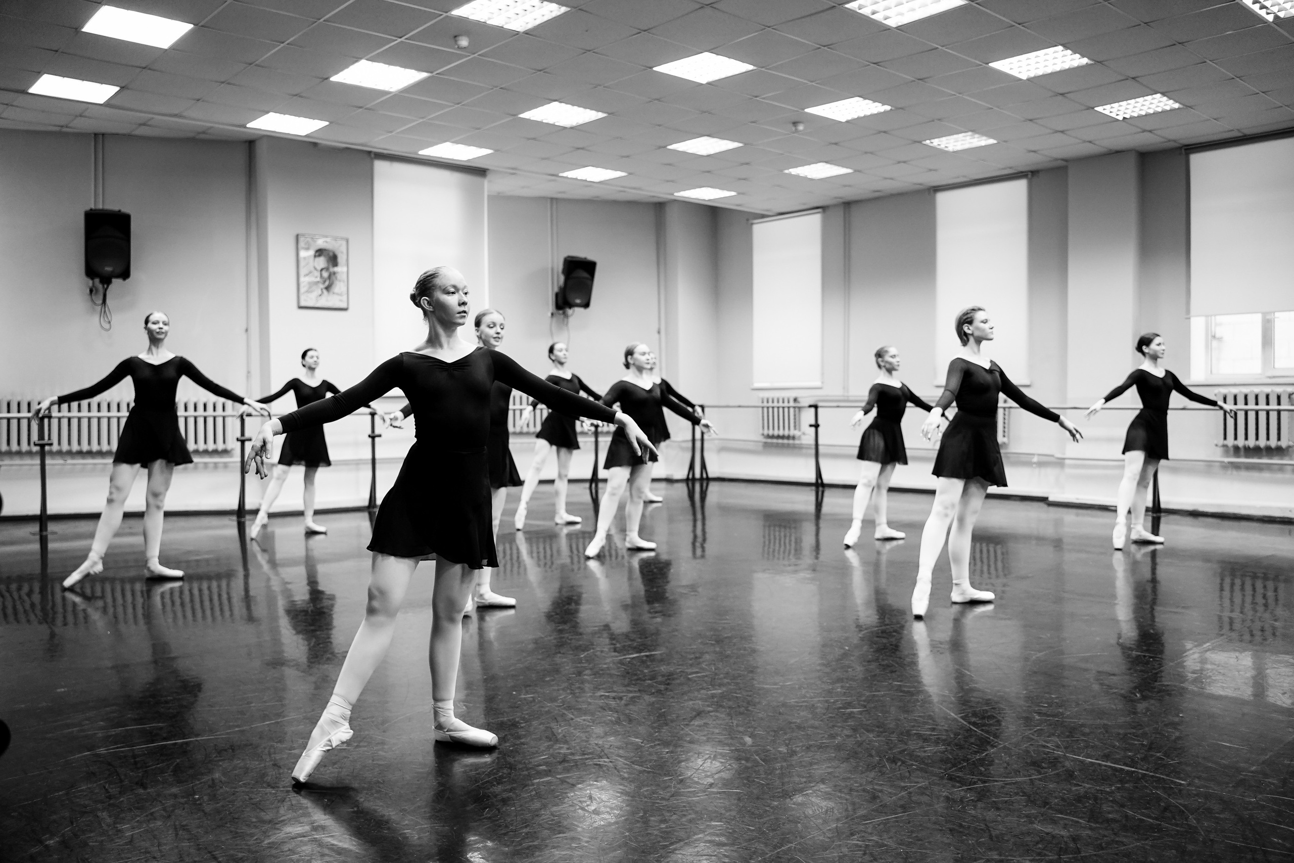 Классический танец. Экзамен 2й курс. Фотограф Ксения Соло