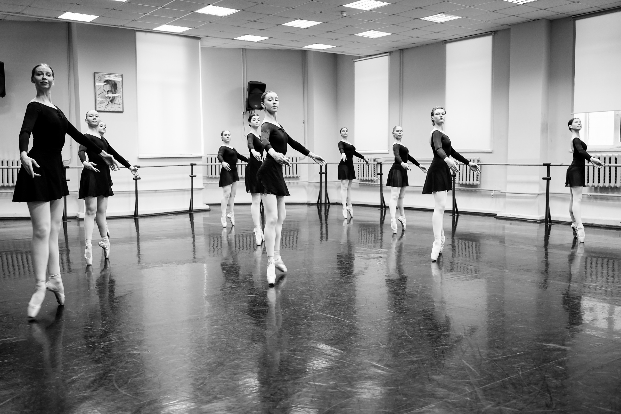 Классический танец. Экзамен 2й курс. Фотограф Ксения Соло