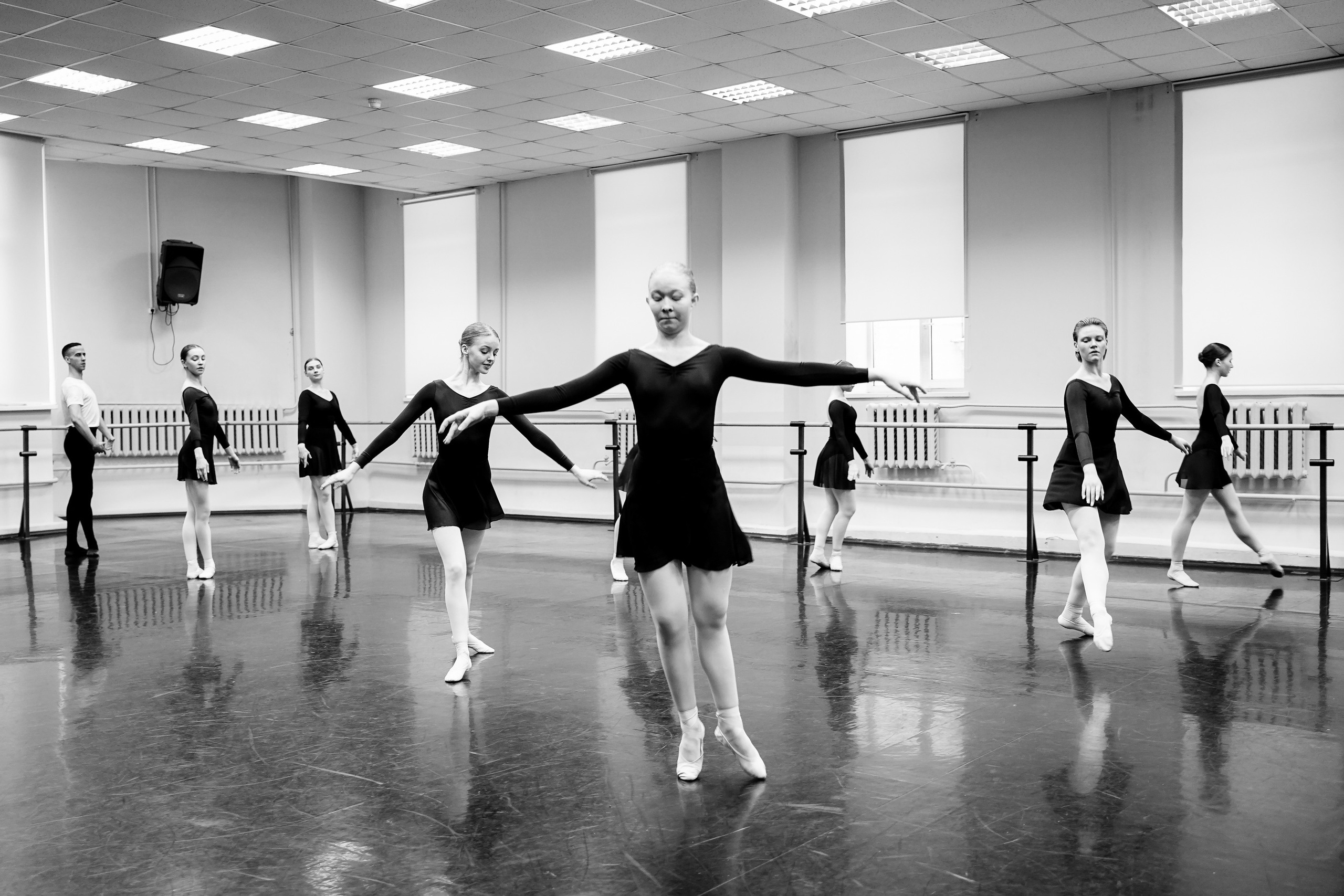 Классический танец. Экзамен 2й курс. Фотограф Ксения Соло