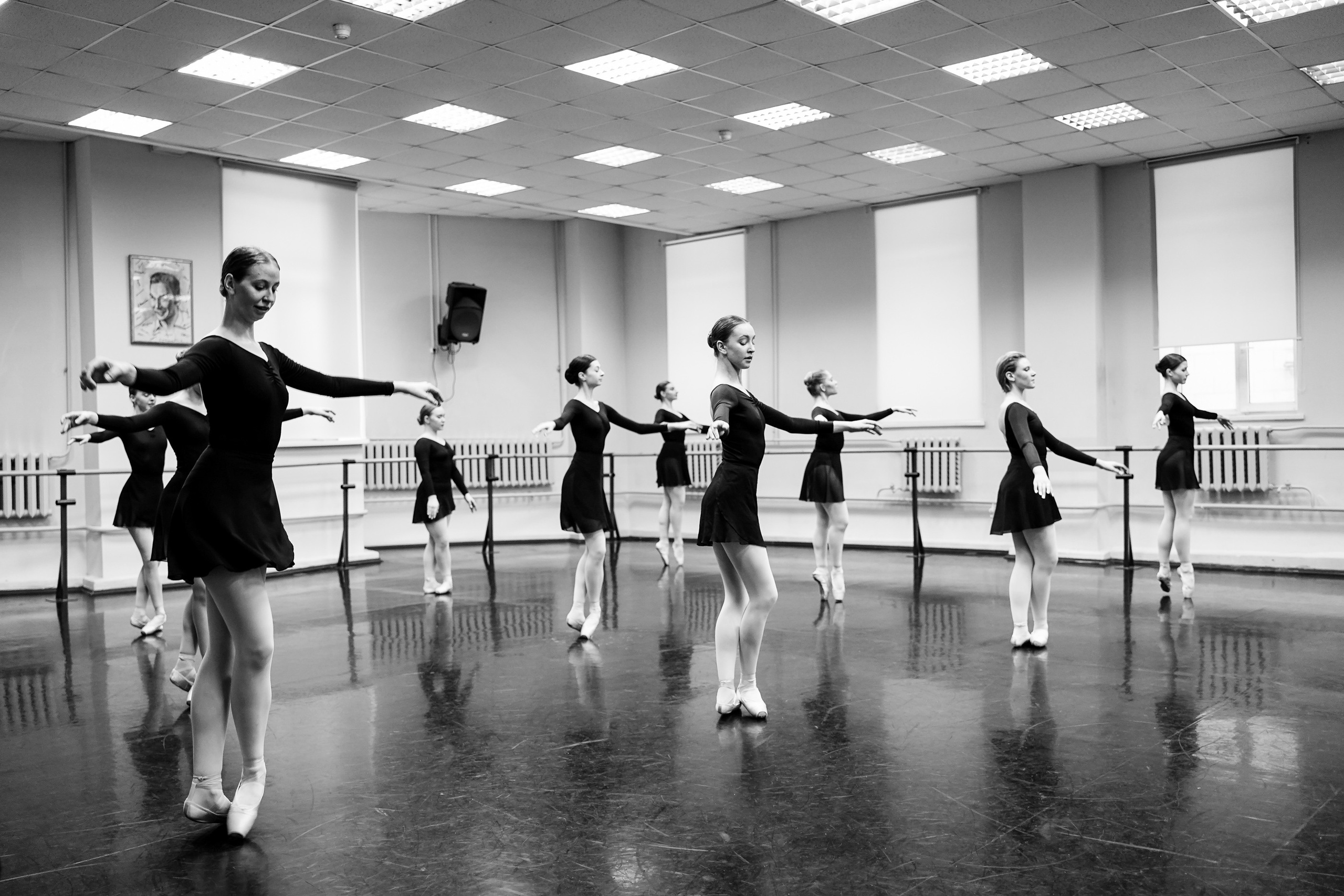 Классический танец. Экзамен 2й курс. Фотограф Ксения Соло