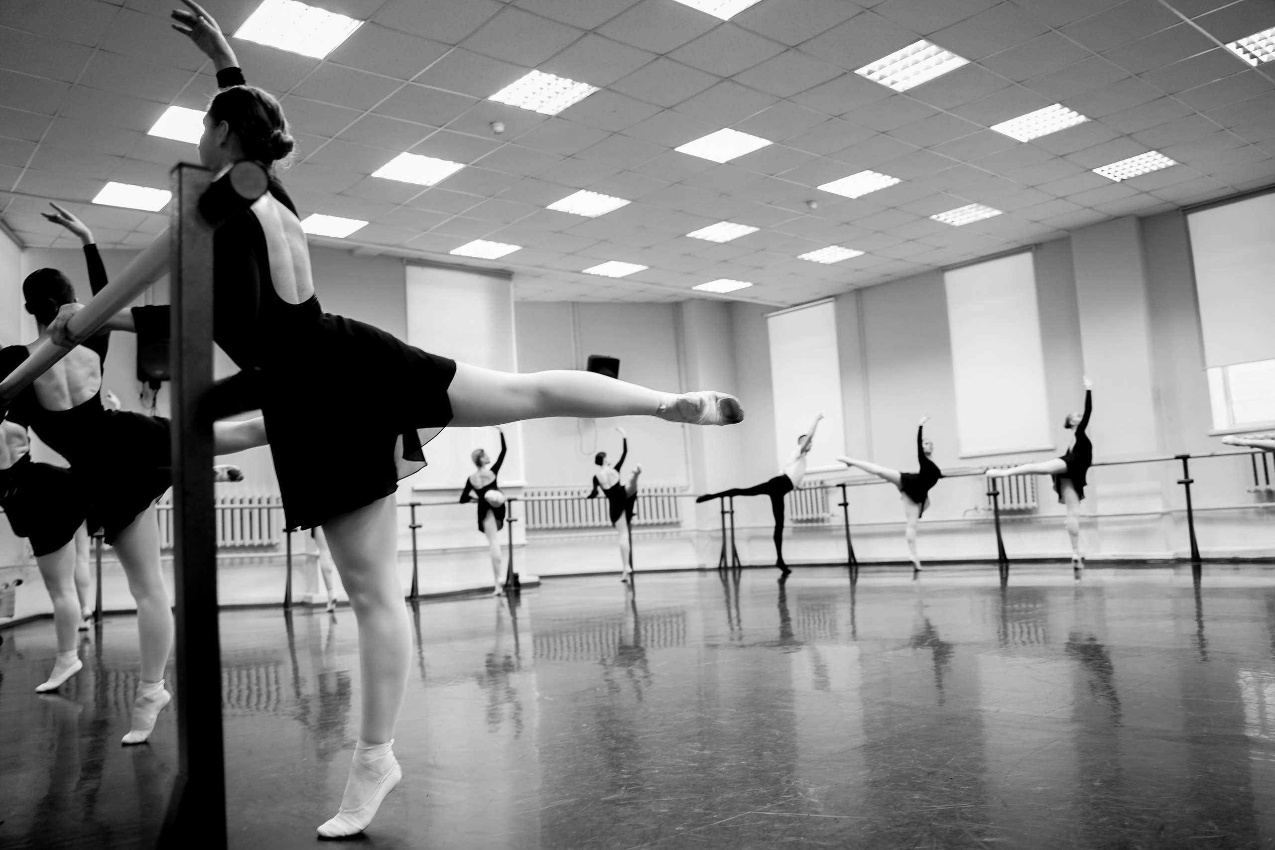 Классический танец. Экзамен 2й курс. Фотограф Ксения Соло