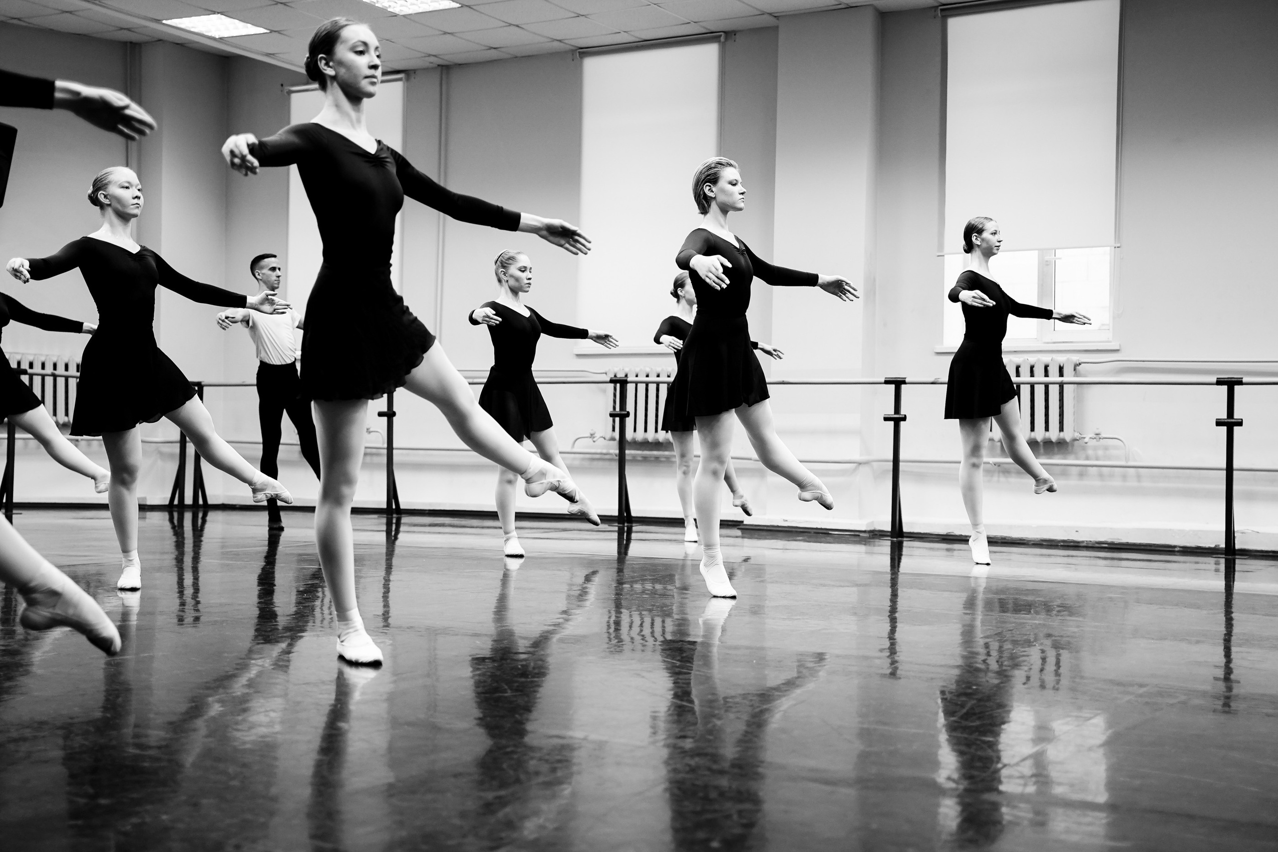 Классический танец. Экзамен 2й курс. Фотограф Ксения Соло