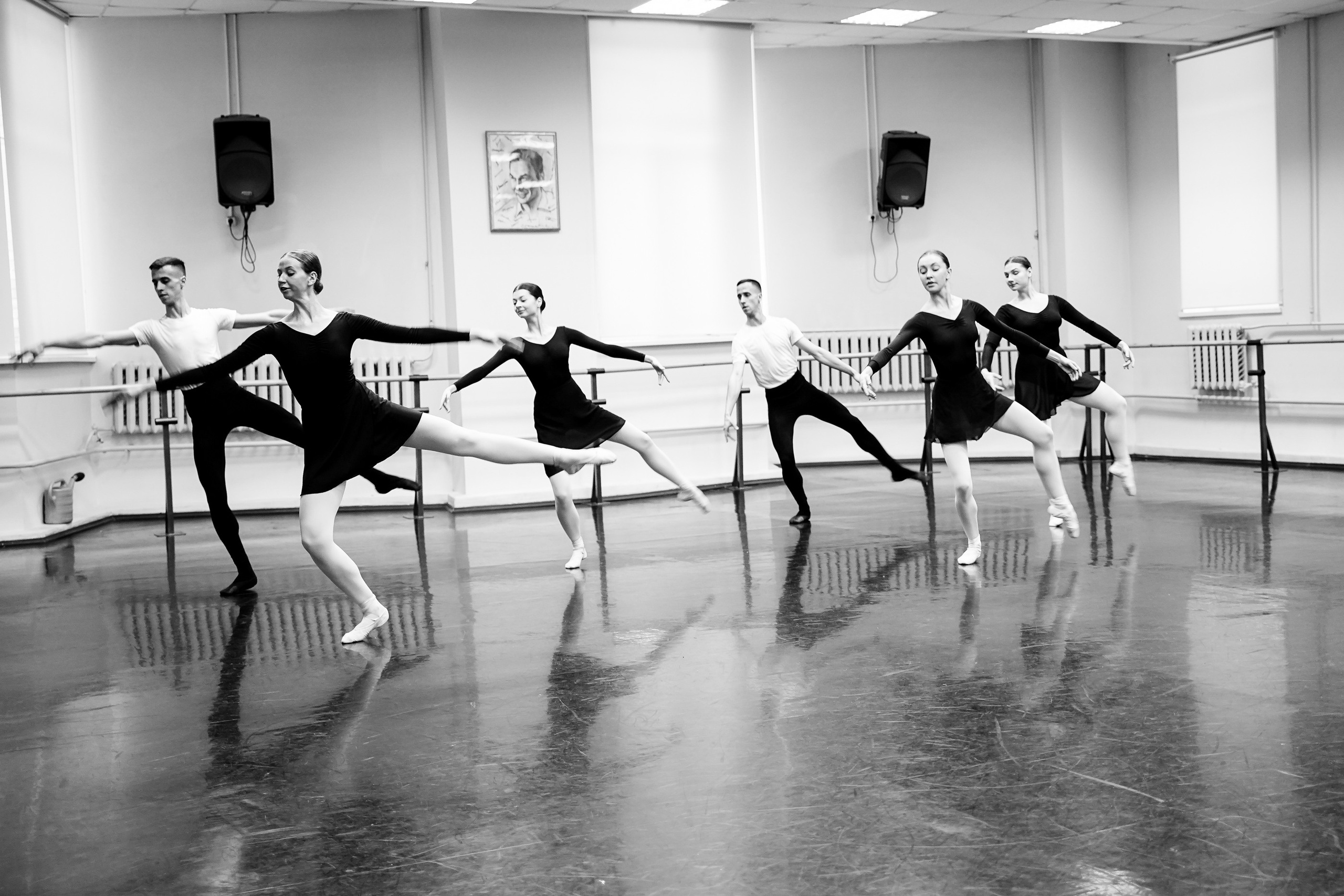 Классический танец. Экзамен 2й курс. Фотограф Ксения Соло