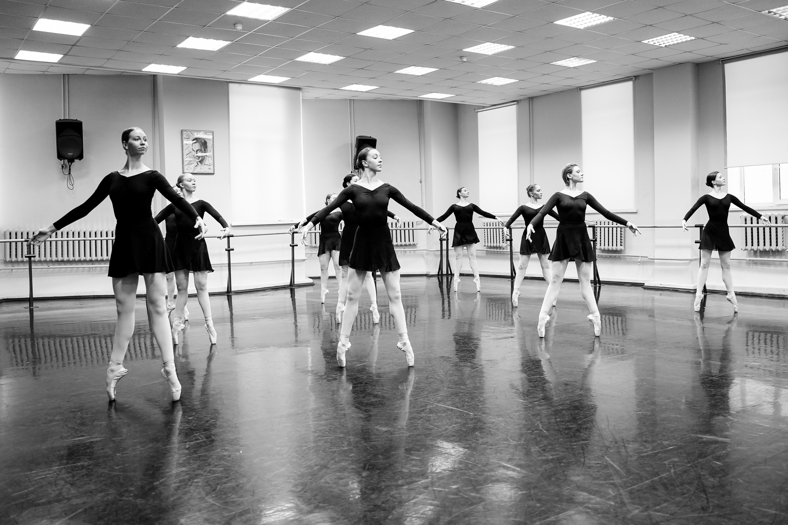 Классический танец. Экзамен 2й курс. Фотограф Ксения Соло