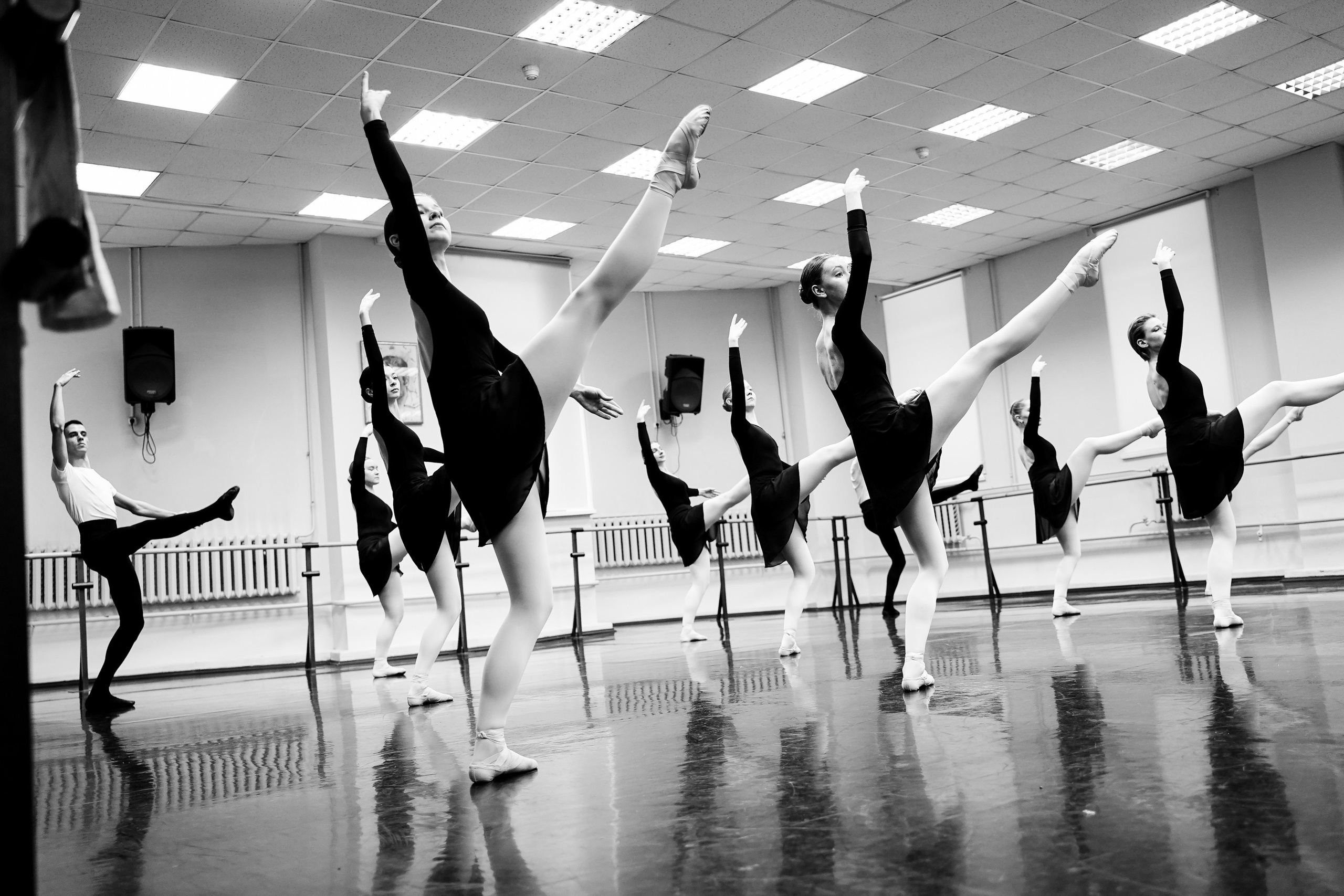 Классический танец. Экзамен 2й курс. Фотограф Ксения Соло