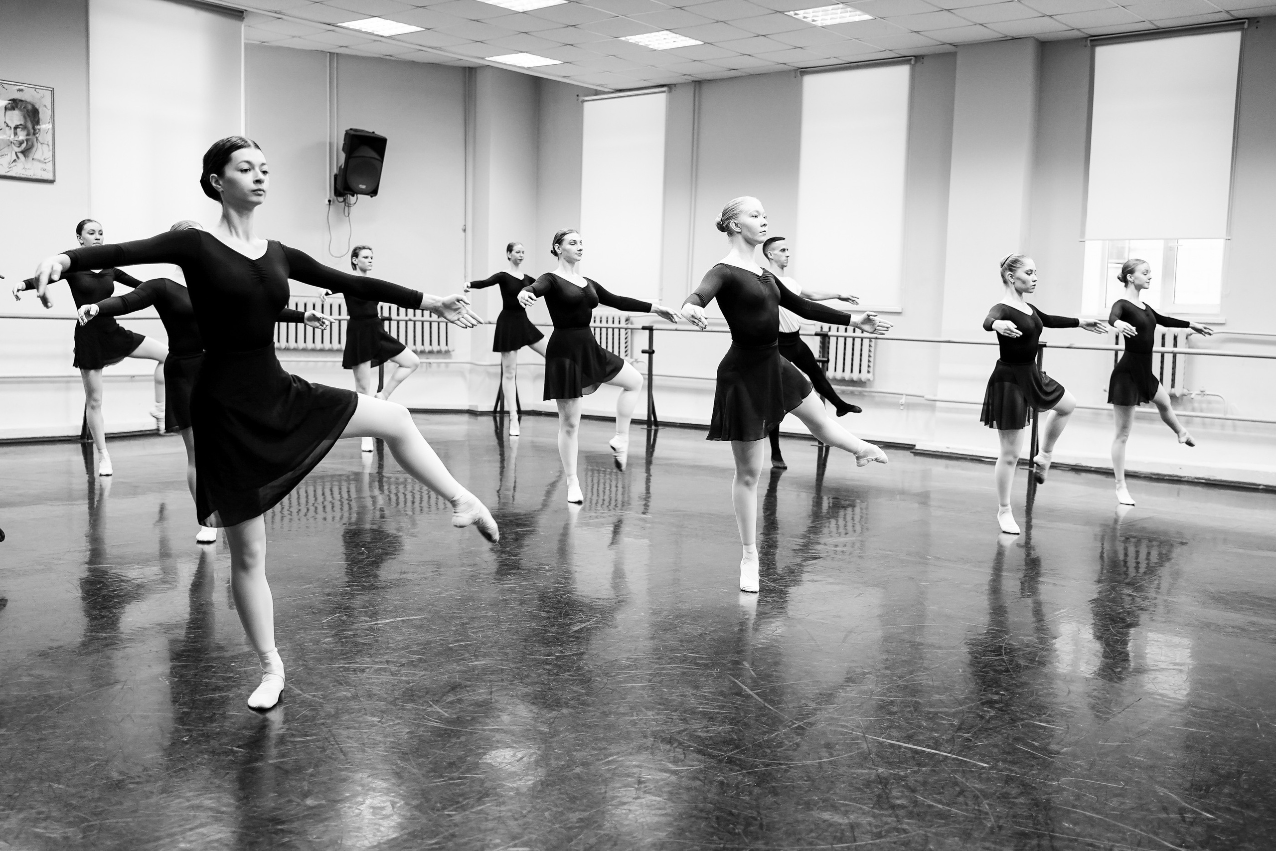 Классический танец. Экзамен 2й курс. Фотограф Ксения Соло