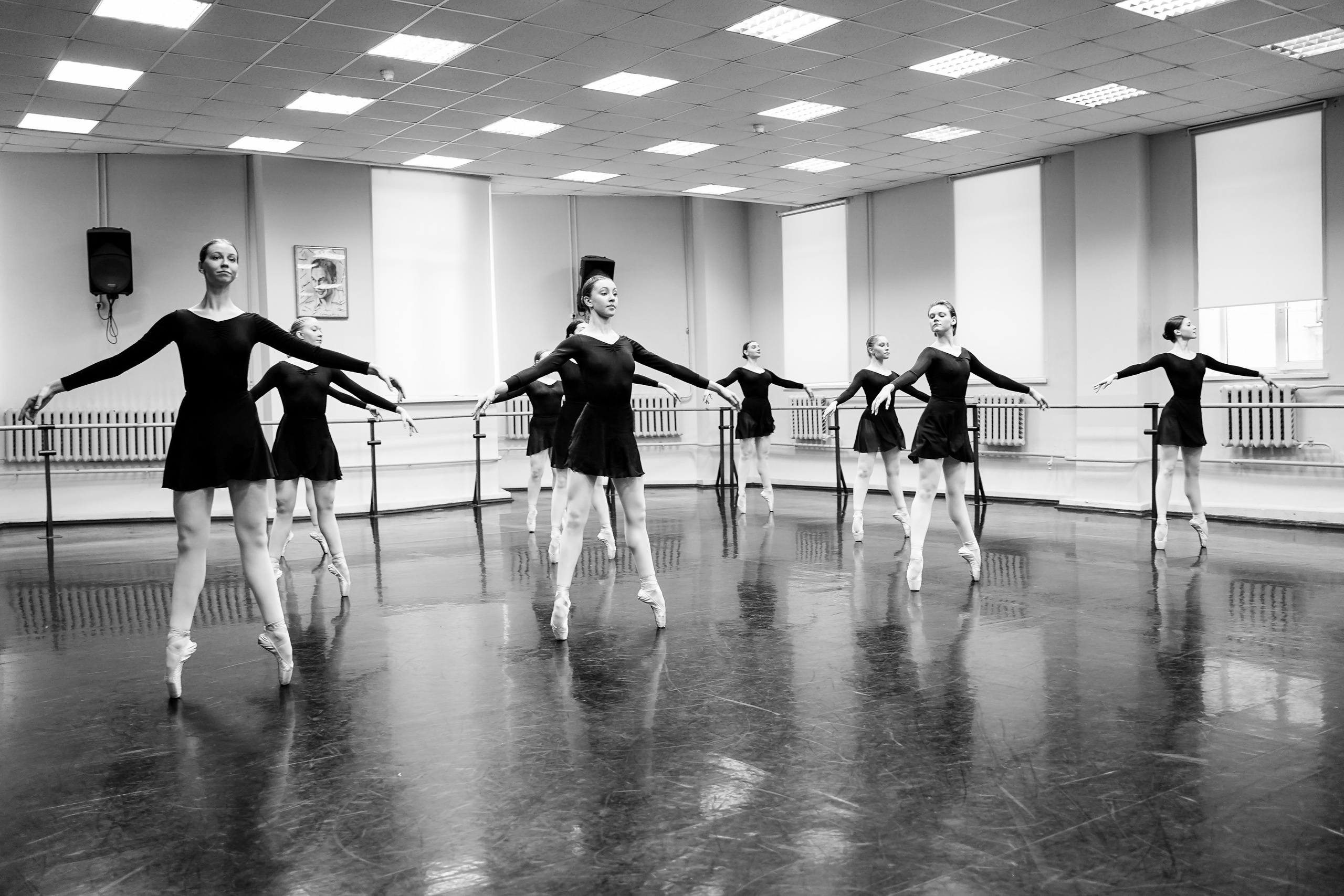 Классический танец. Экзамен 2й курс. Фотограф Ксения Соло