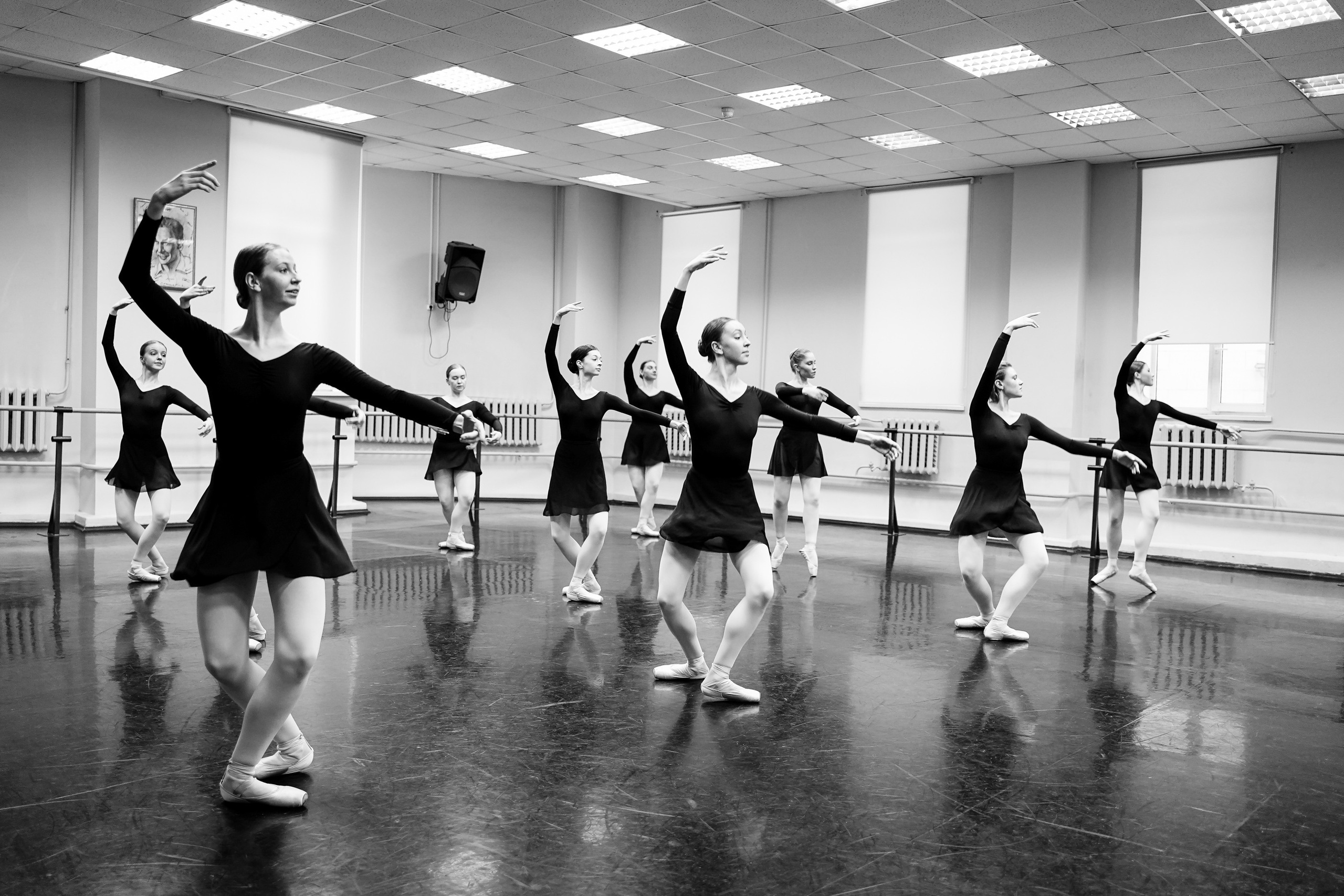 Классический танец. Экзамен 2й курс. Фотограф Ксения Соло