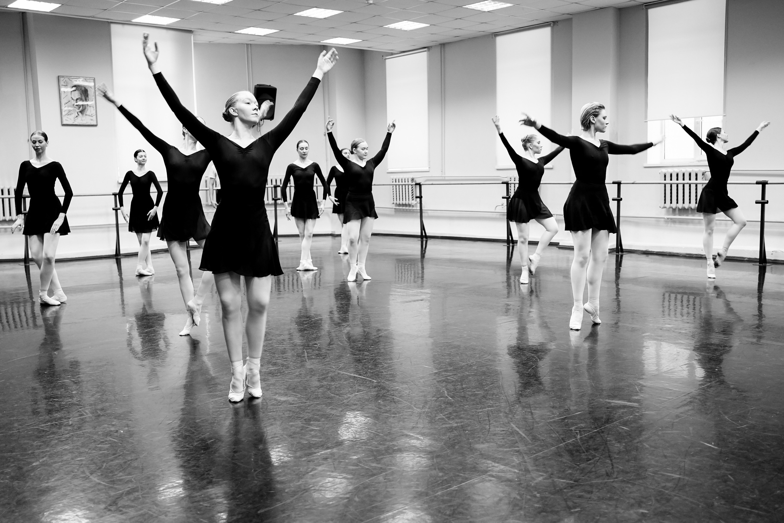 Классический танец. Экзамен 2й курс. Фотограф Ксения Соло