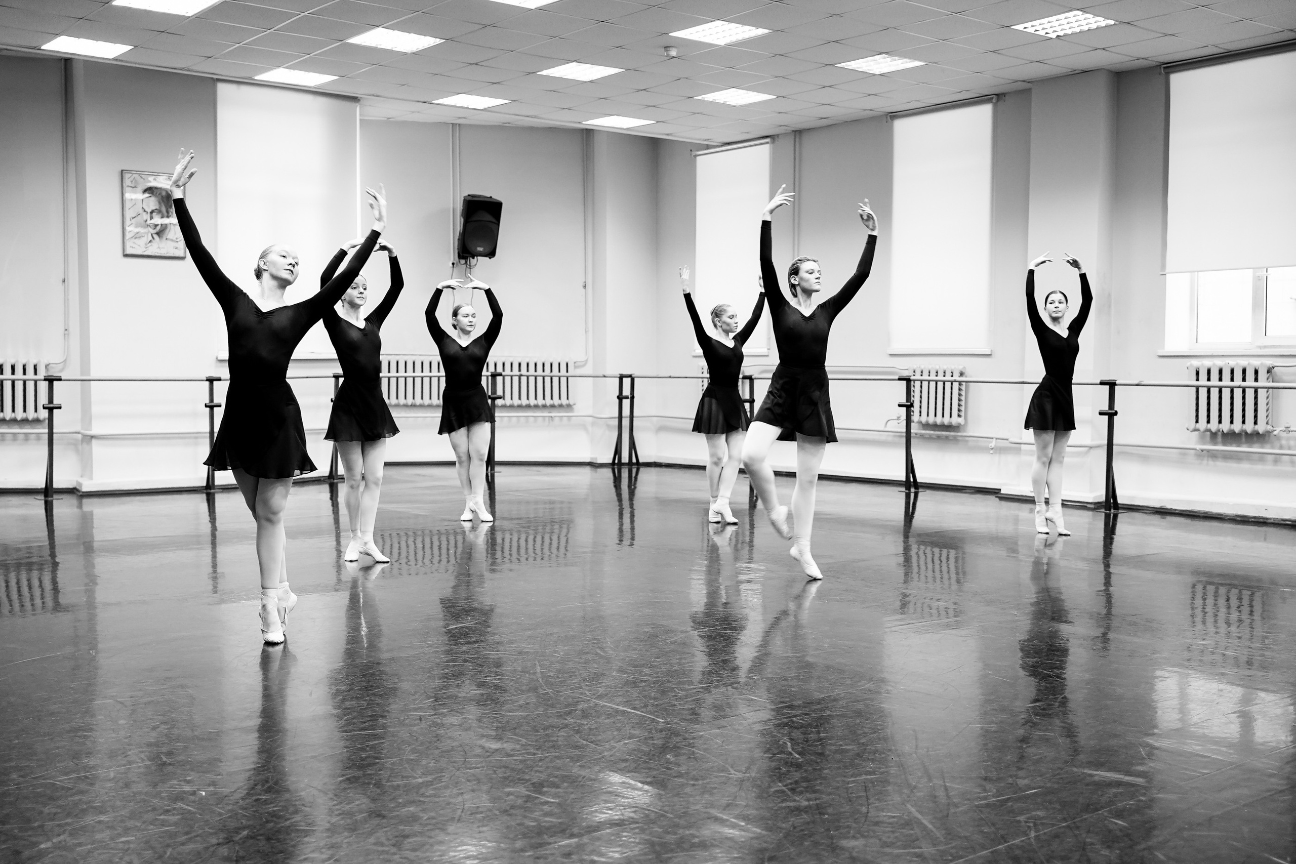 Классический танец. Экзамен 2й курс. Фотограф Ксения Соло