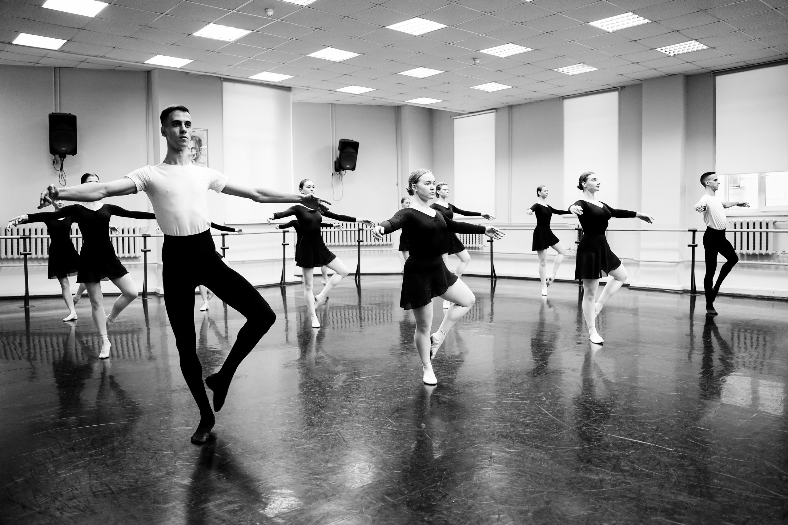 Классический танец. Экзамен 2й курс. Фотограф Ксения Соло