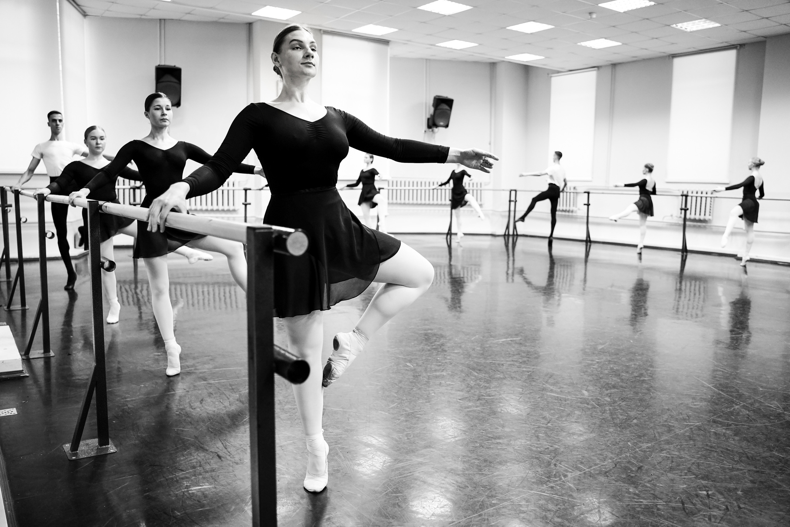 Классический танец. Экзамен 2й курс. Фотограф Ксения Соло