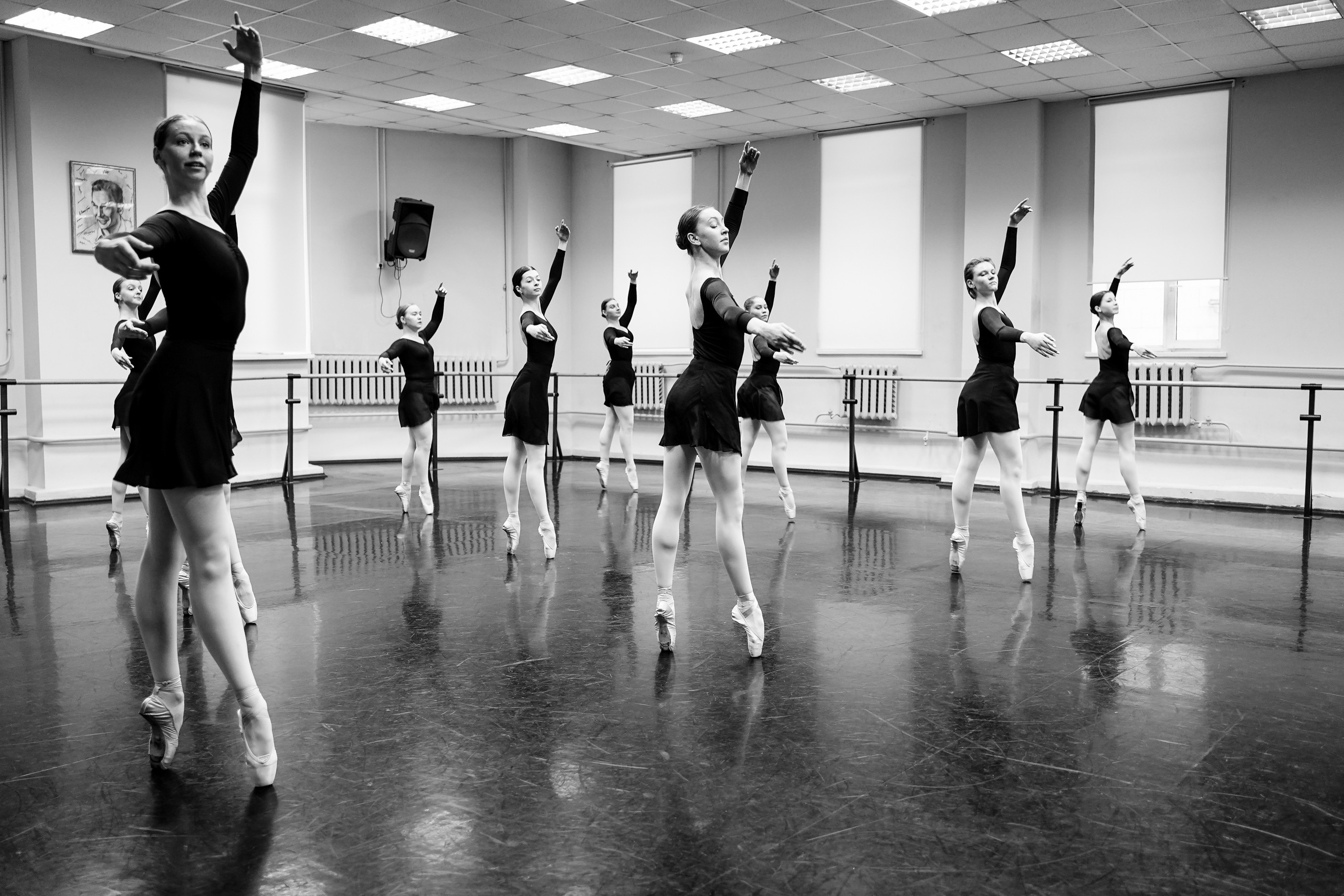 Классический танец. Экзамен 2й курс. Фотограф Ксения Соло