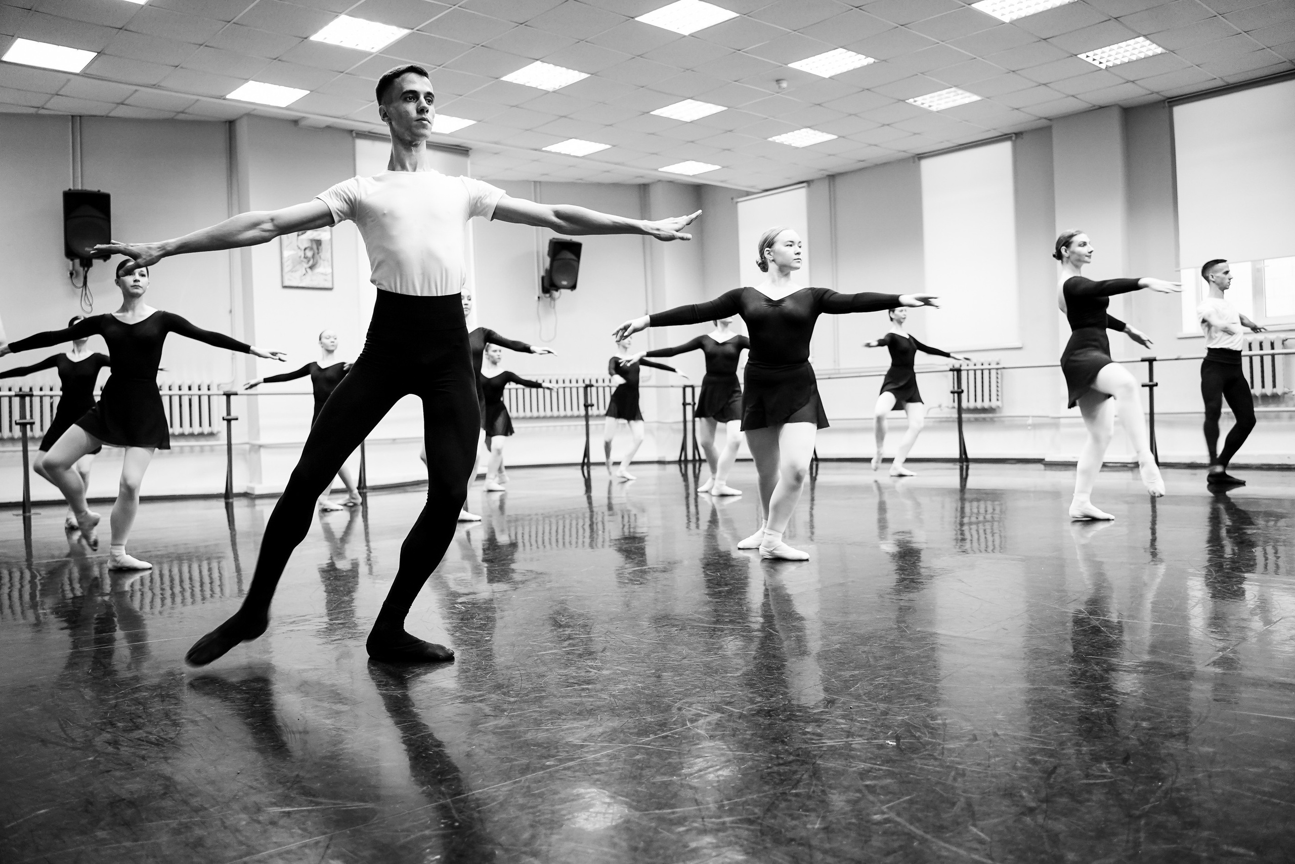 Классический танец. Экзамен 2й курс. Фотограф Ксения Соло