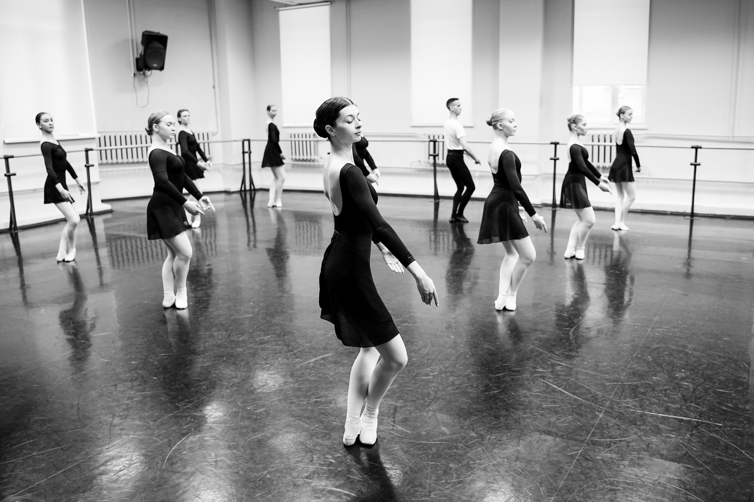 Классический танец. Экзамен 2й курс. Фотограф Ксения Соло