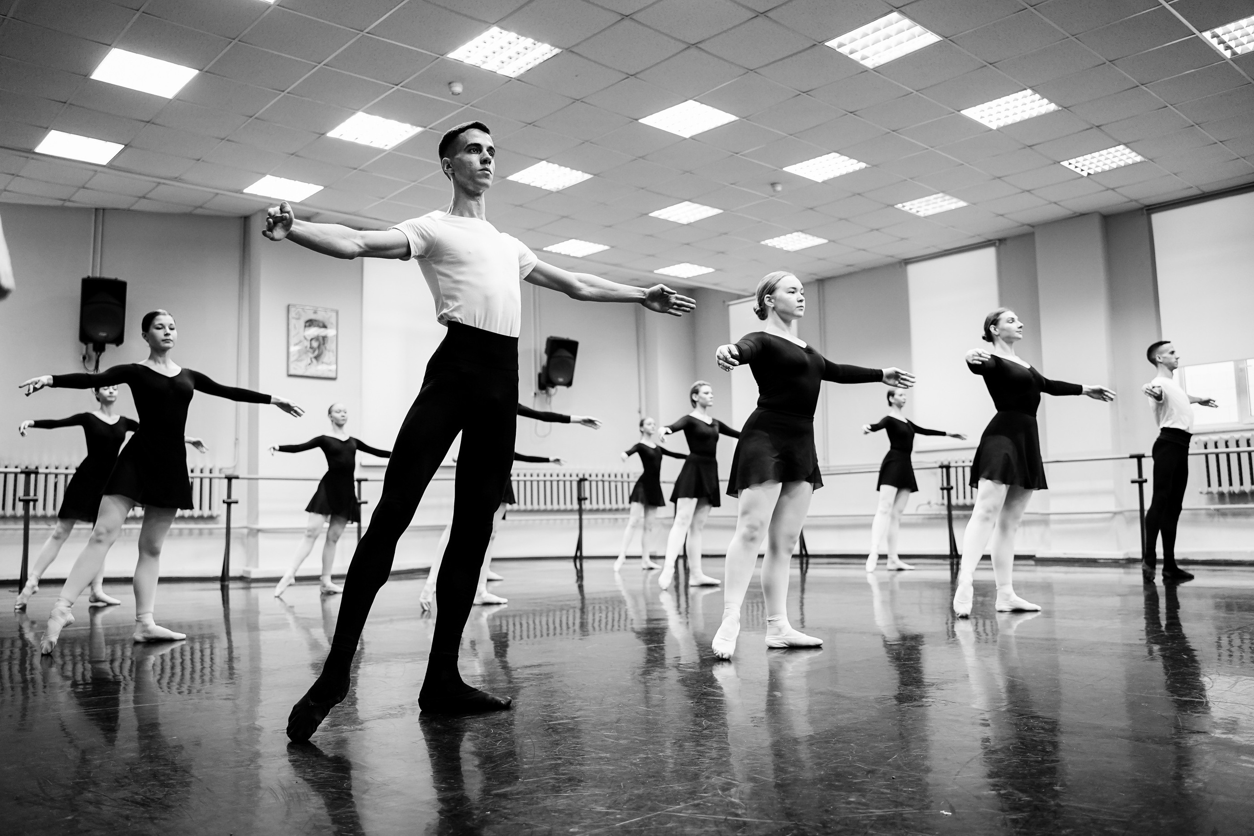 Классический танец. Экзамен 2й курс. Фотограф Ксения Соло