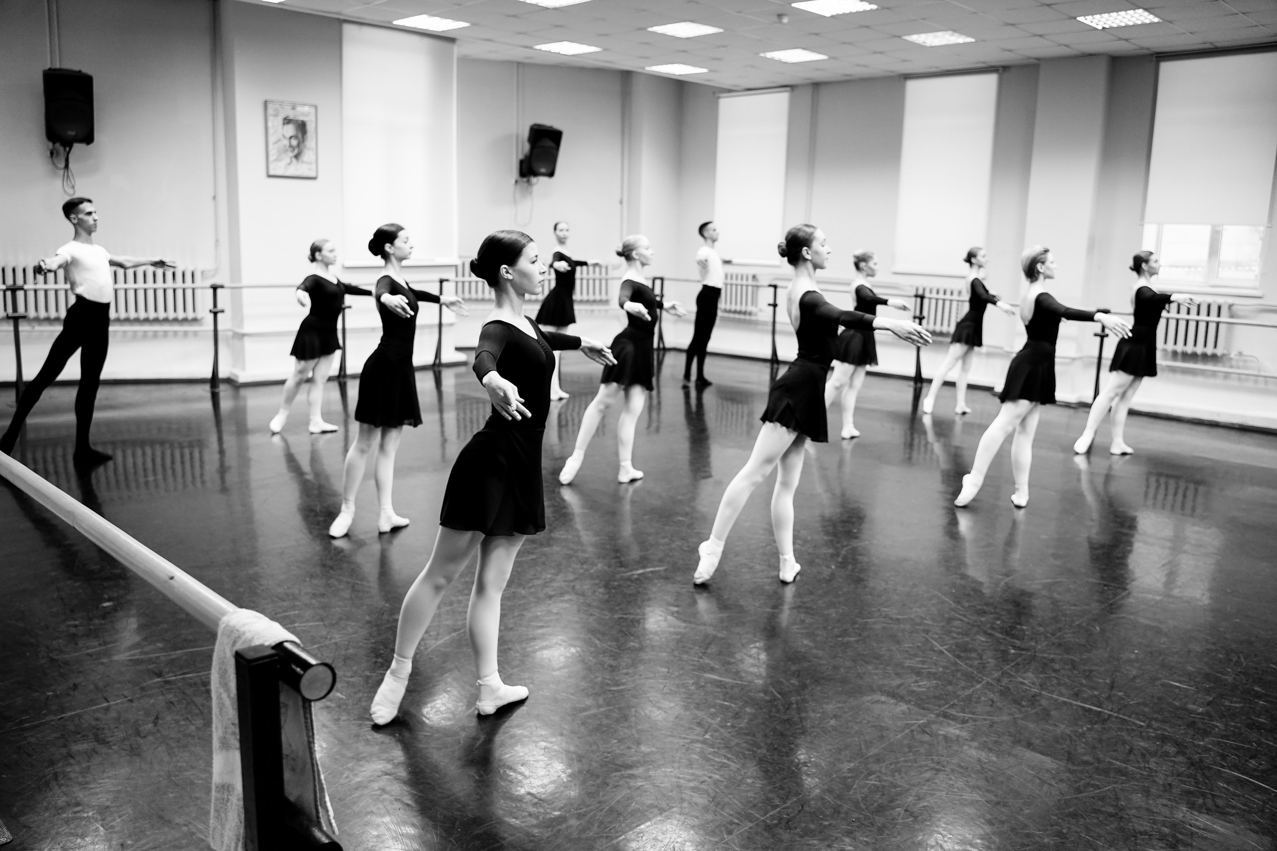 Классический танец. Экзамен 2й курс. Фотограф Ксения Соло