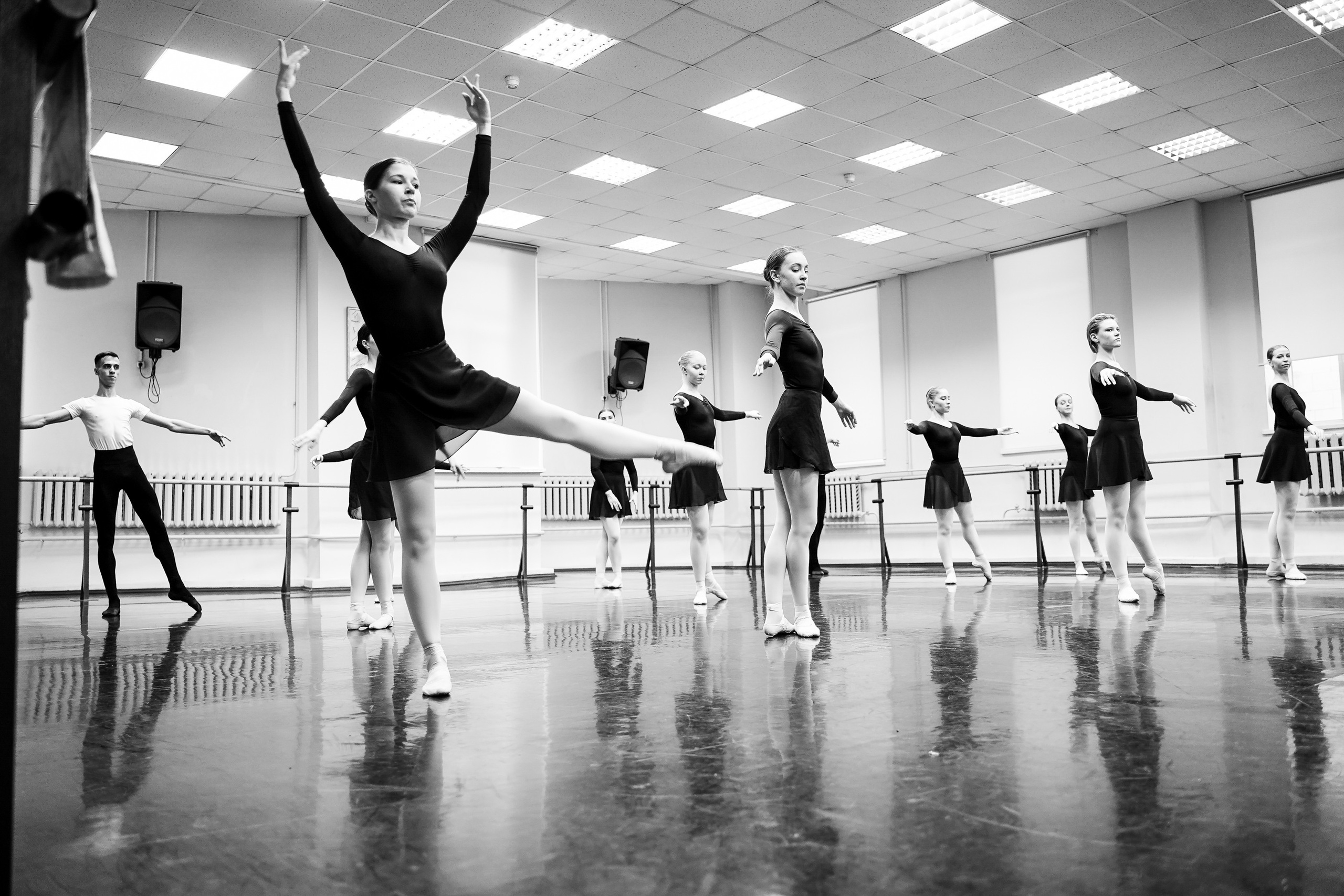 Классический танец. Экзамен 2й курс. Фотограф Ксения Соло