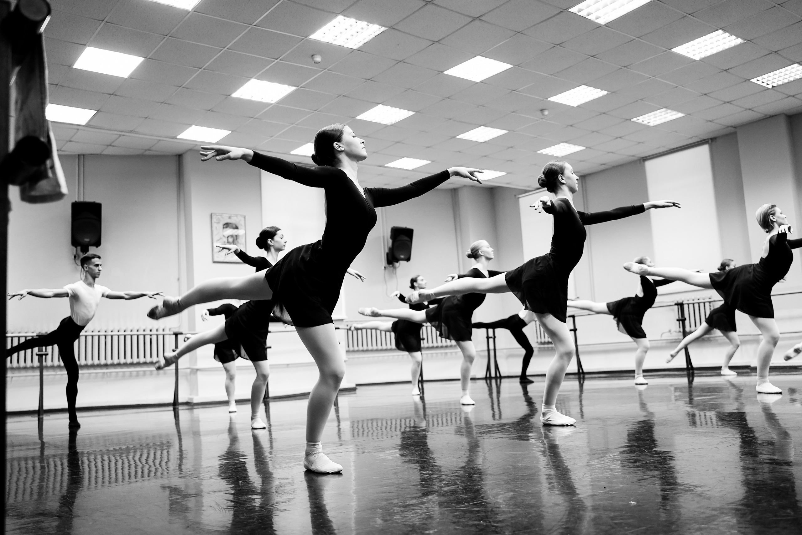 Классический танец. Экзамен 2й курс. Фотограф Ксения Соло