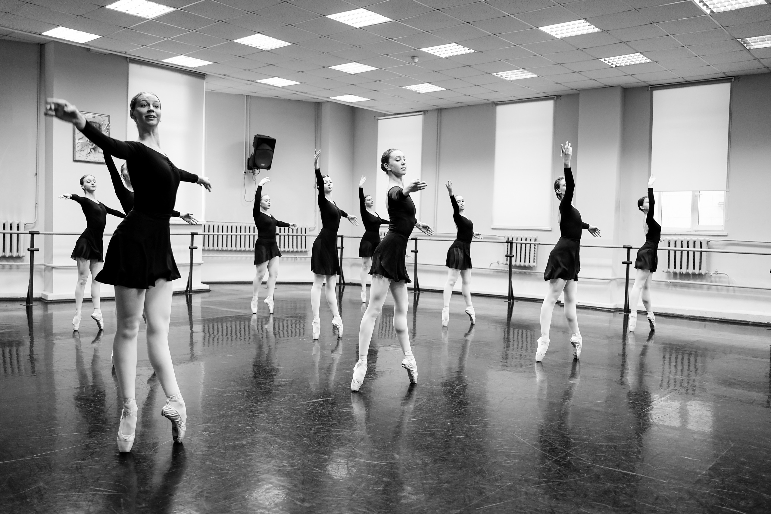 Классический танец. Экзамен 2й курс. Фотограф Ксения Соло