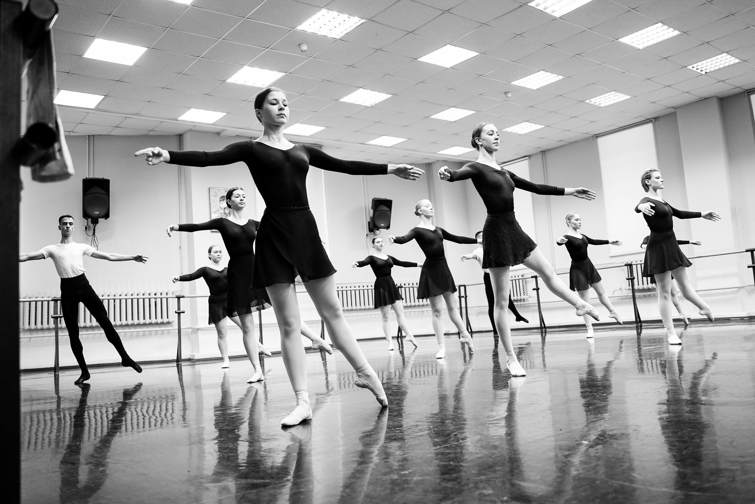 Классический танец. Экзамен 2й курс. Фотограф Ксения Соло