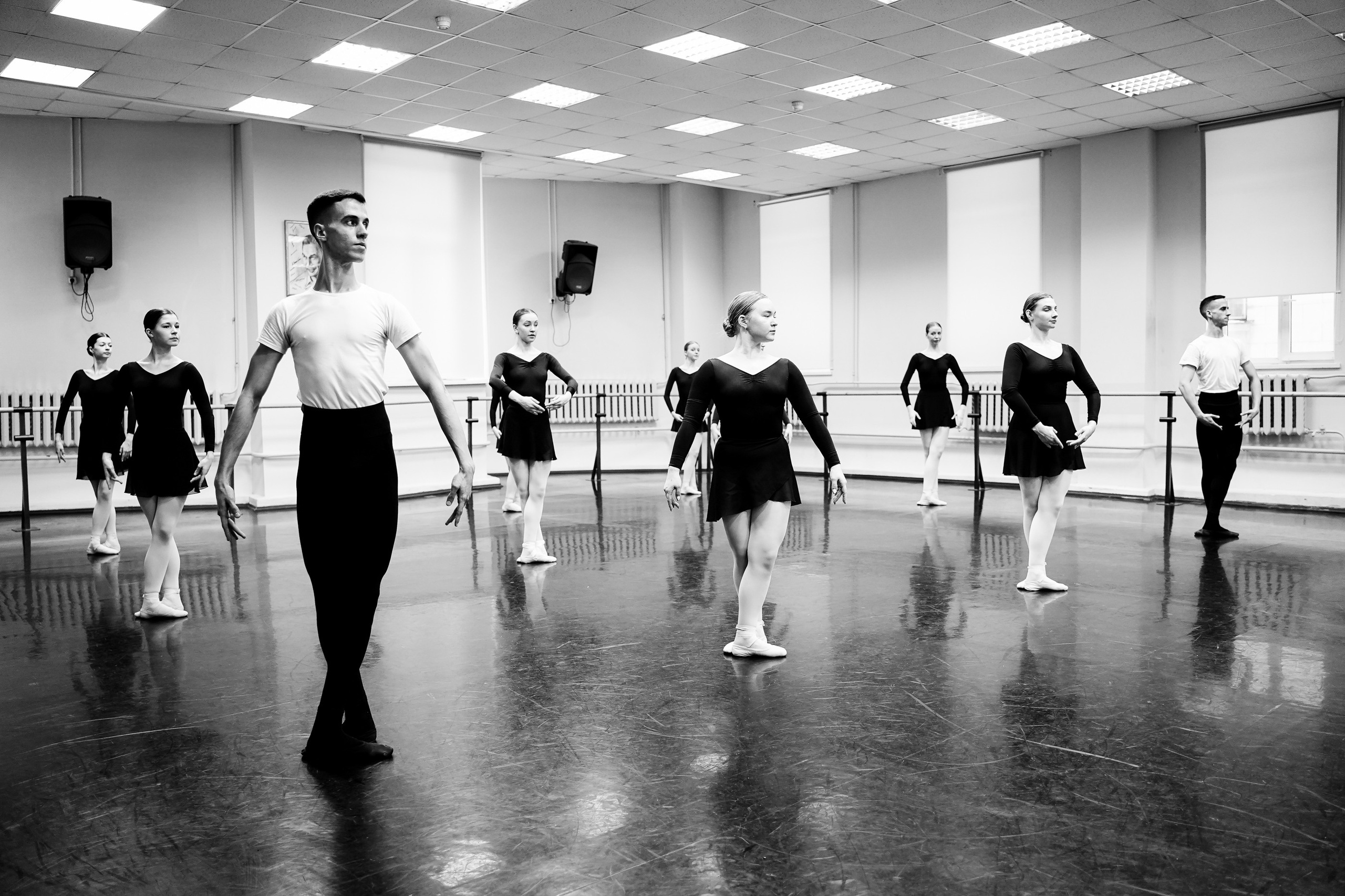 Классический танец. Экзамен 2й курс. Фотограф Ксения Соло