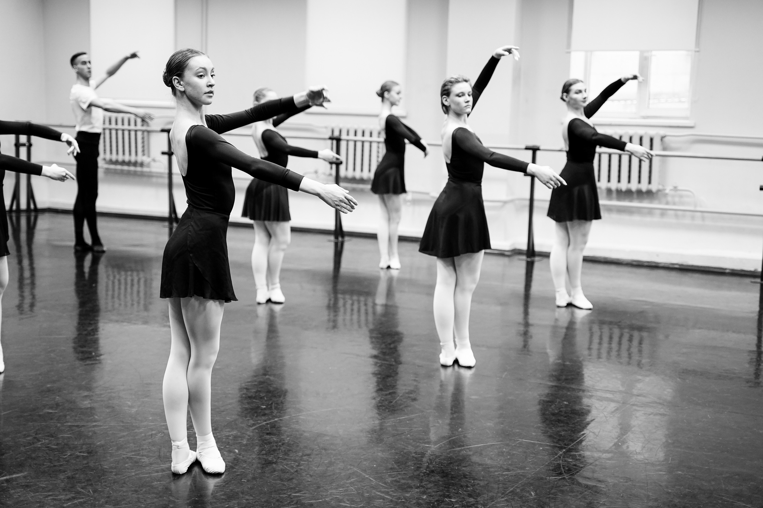 Классический танец. Экзамен 2й курс. Фотограф Ксения Соло