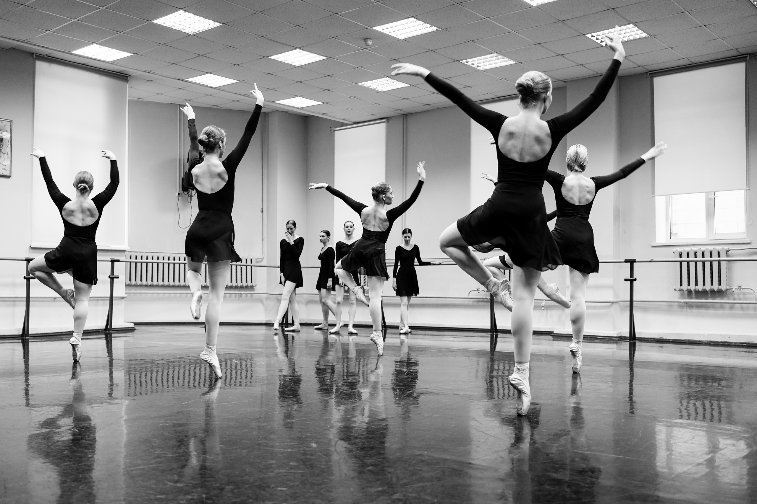 Классический танец. Экзамен 2й курс. Фотограф Ксения Соло