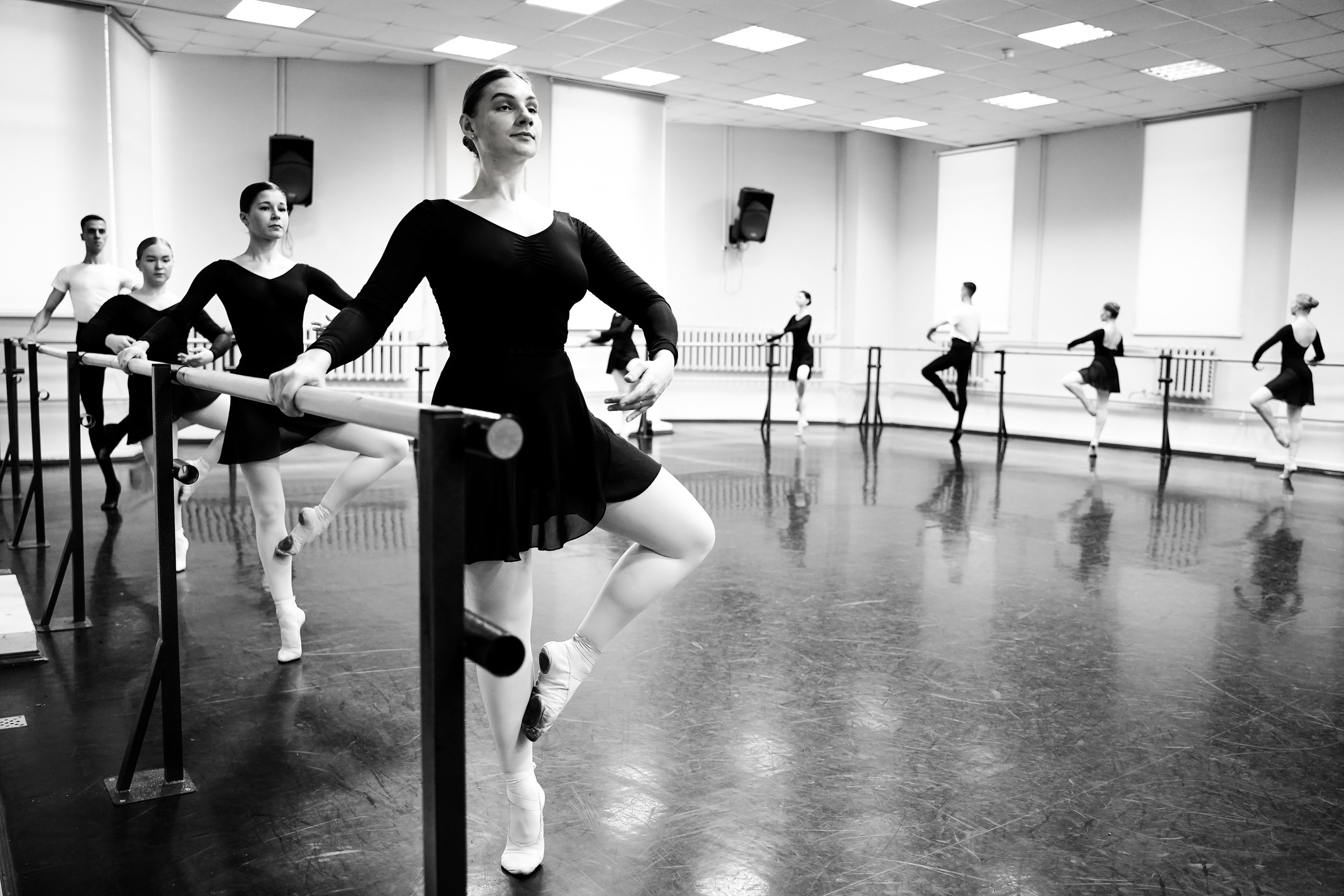 Классический танец. Экзамен 2й курс. Фотограф Ксения Соло