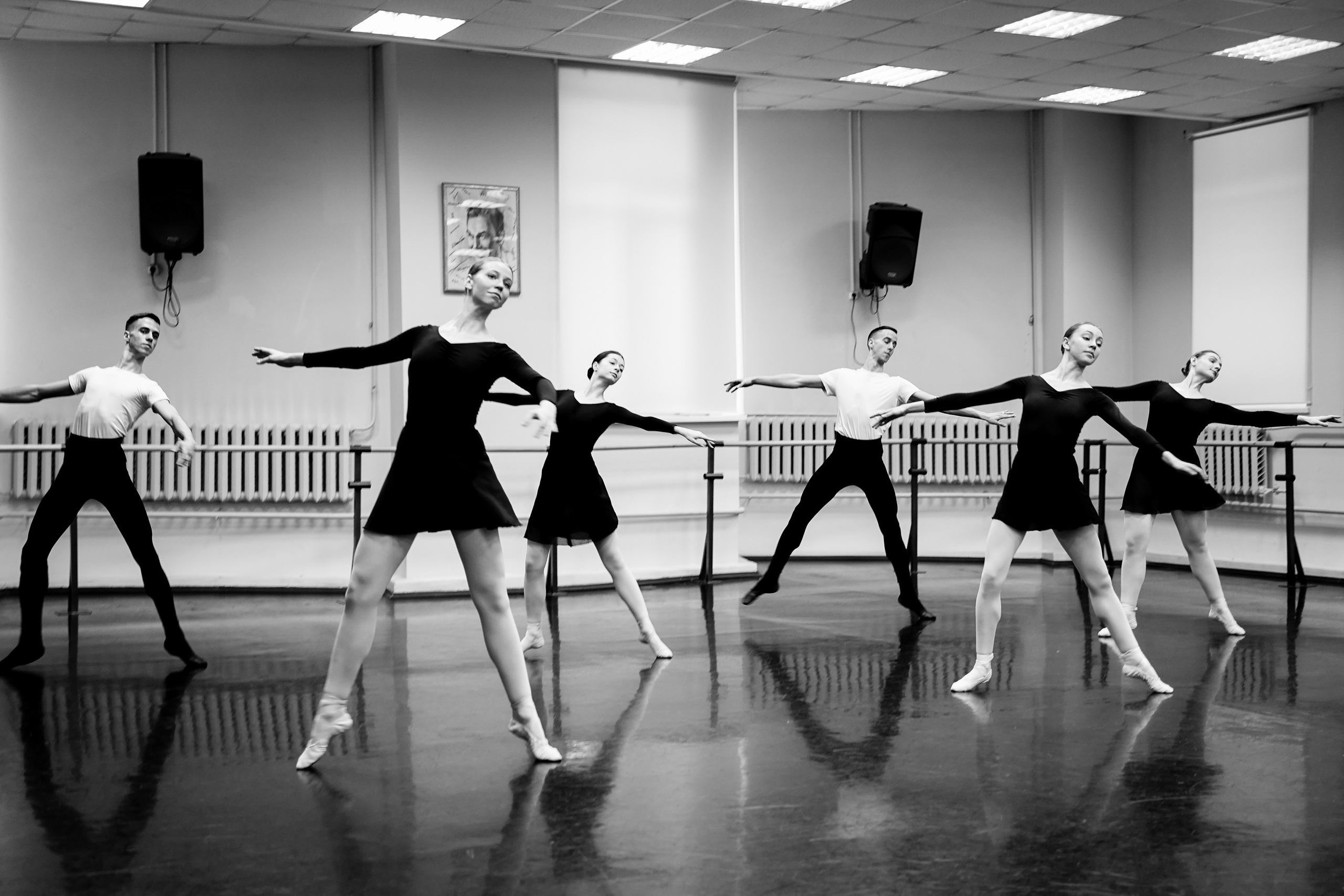 Классический танец. Экзамен 2й курс. Фотограф Ксения Соло