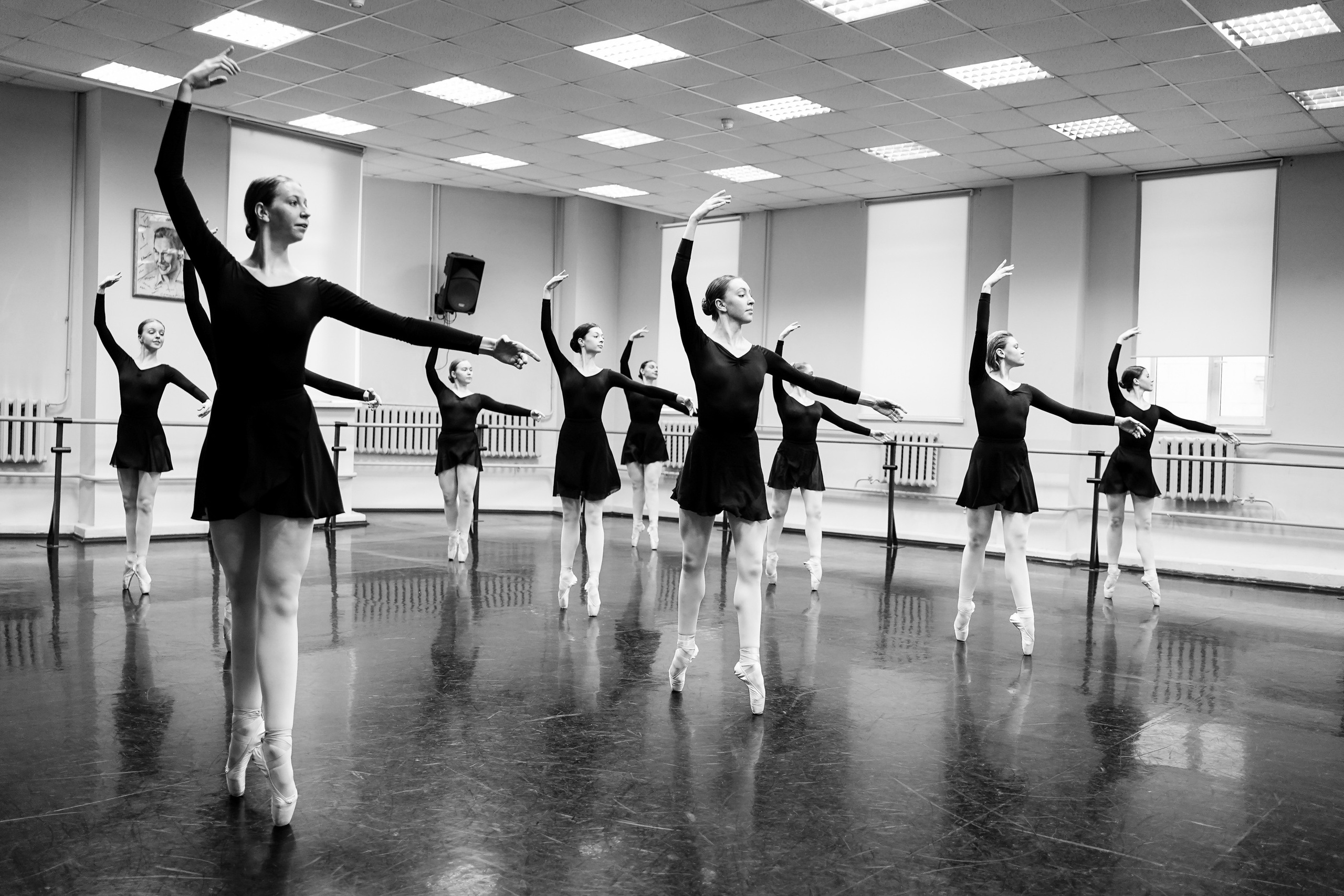 Классический танец. Экзамен 2й курс. Фотограф Ксения Соло