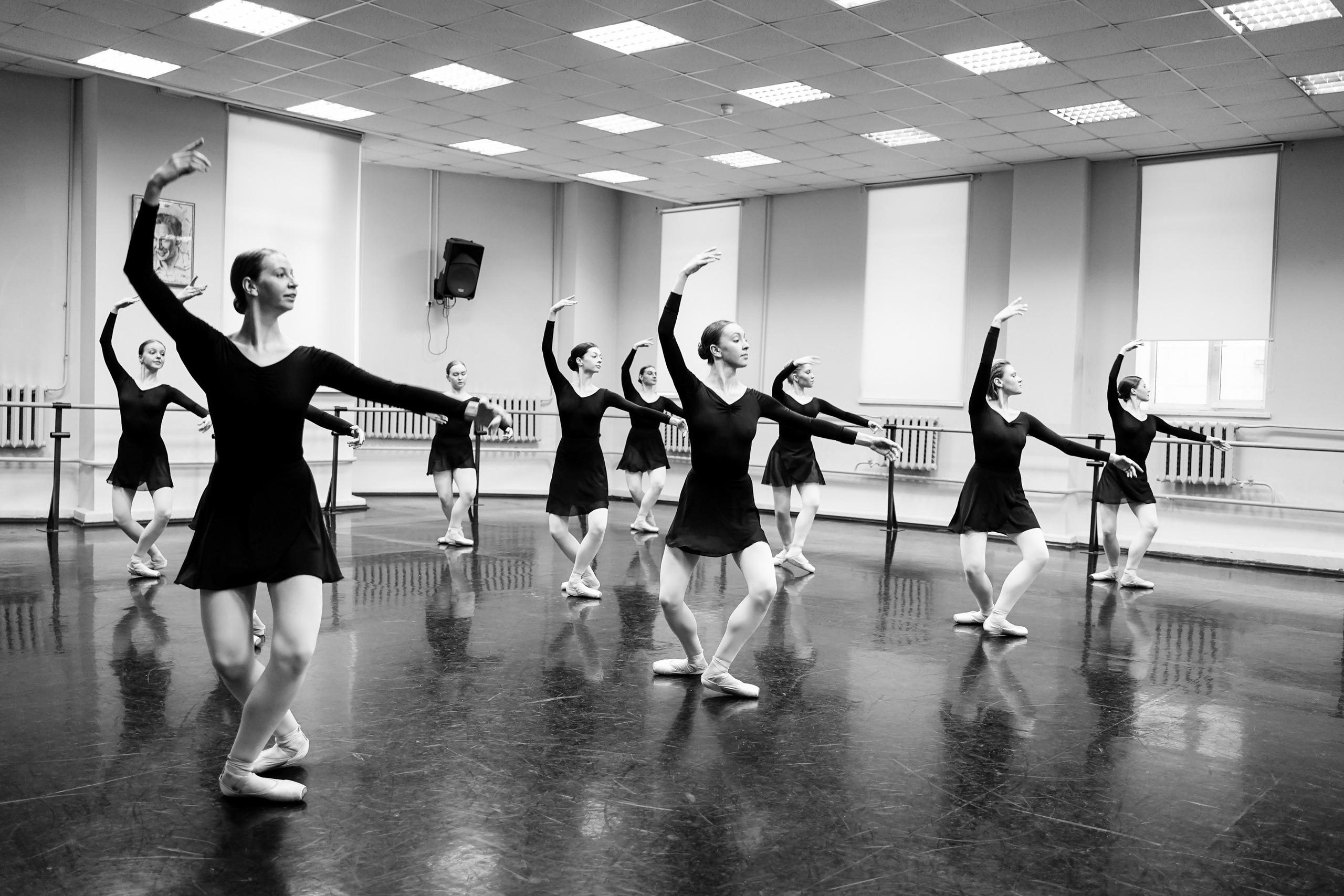 Классический танец. Экзамен 2й курс. Фотограф Ксения Соло