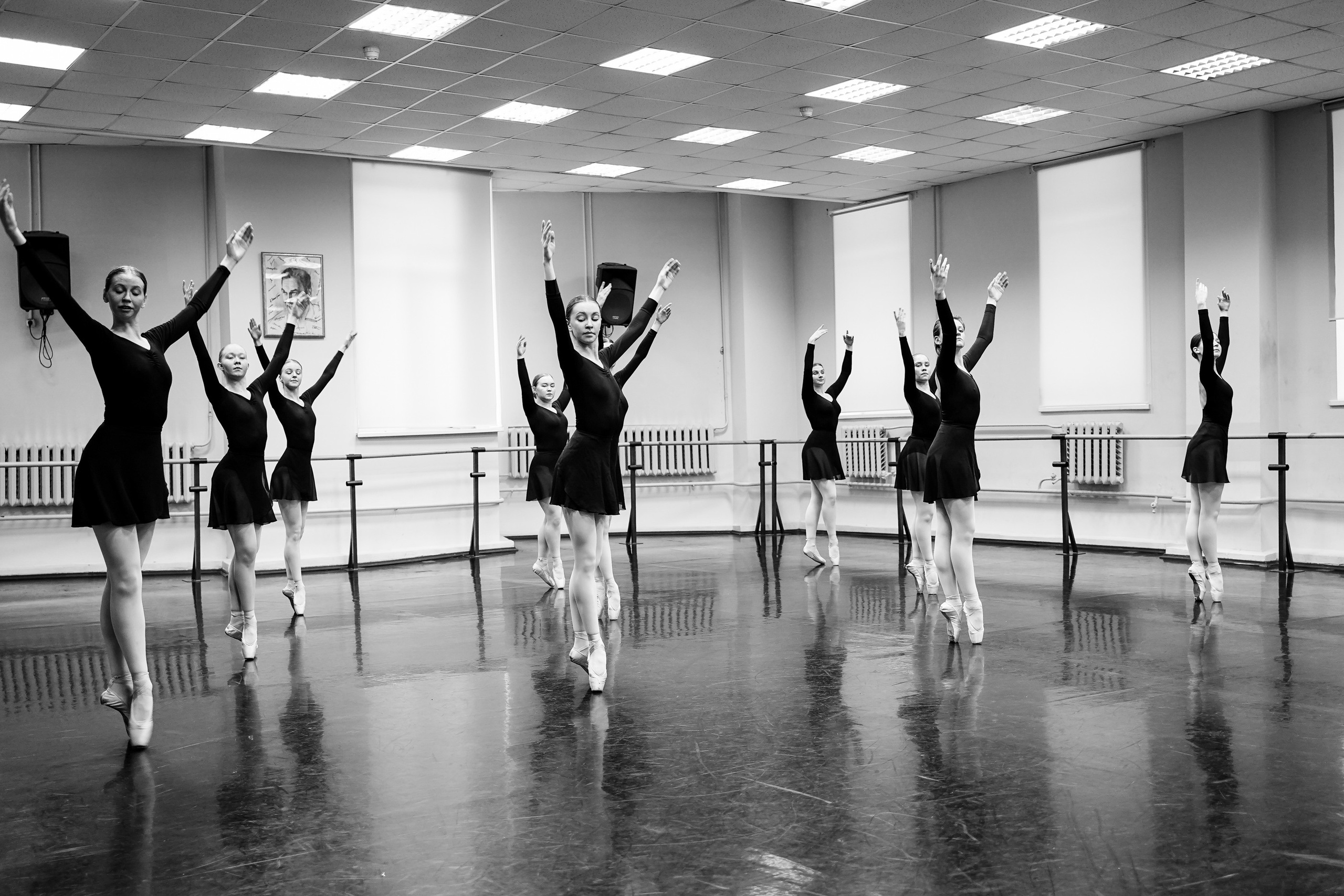 Классический танец. Экзамен 2й курс. Фотограф Ксения Соло