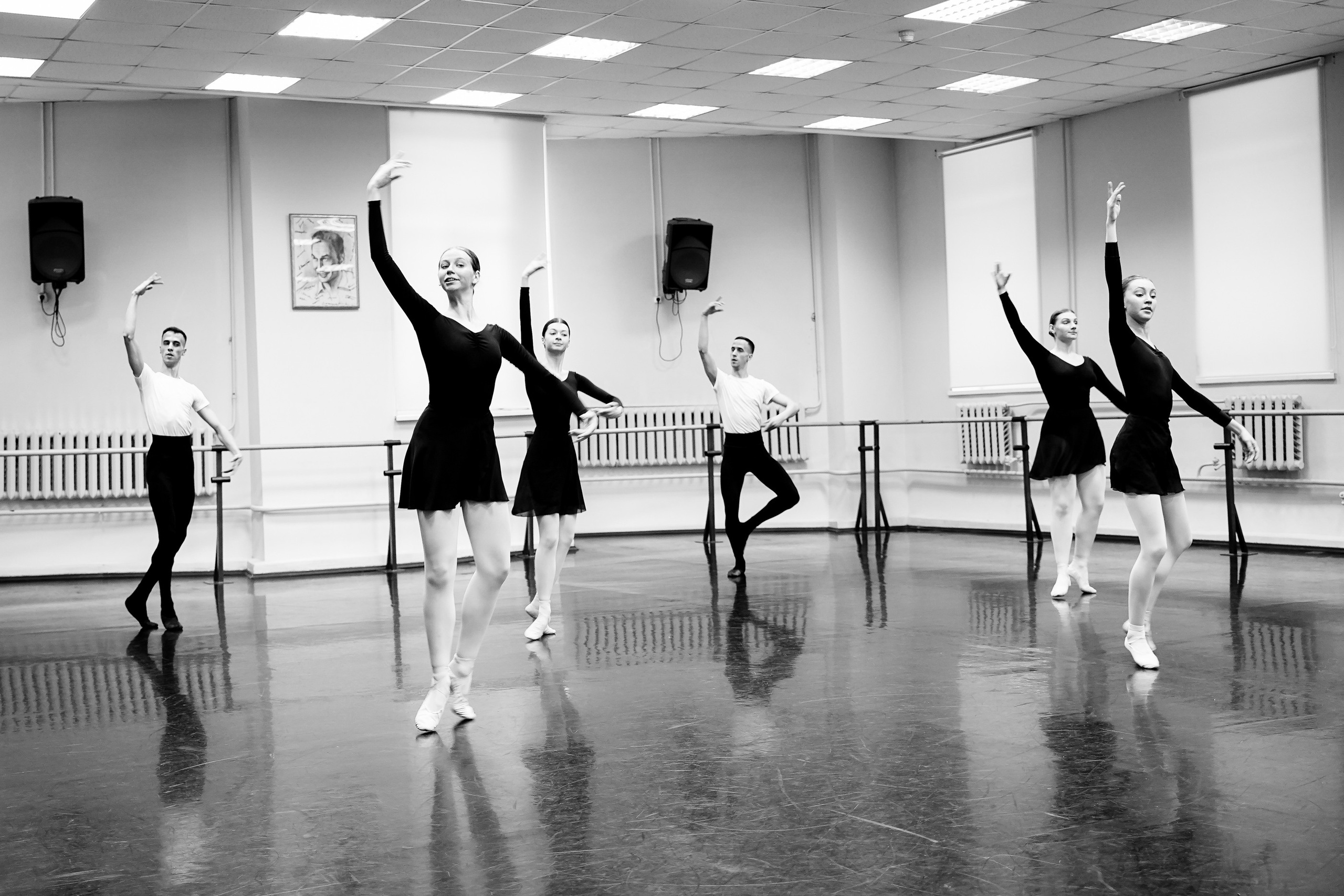 Классический танец. Экзамен 2й курс. Фотограф Ксения Соло