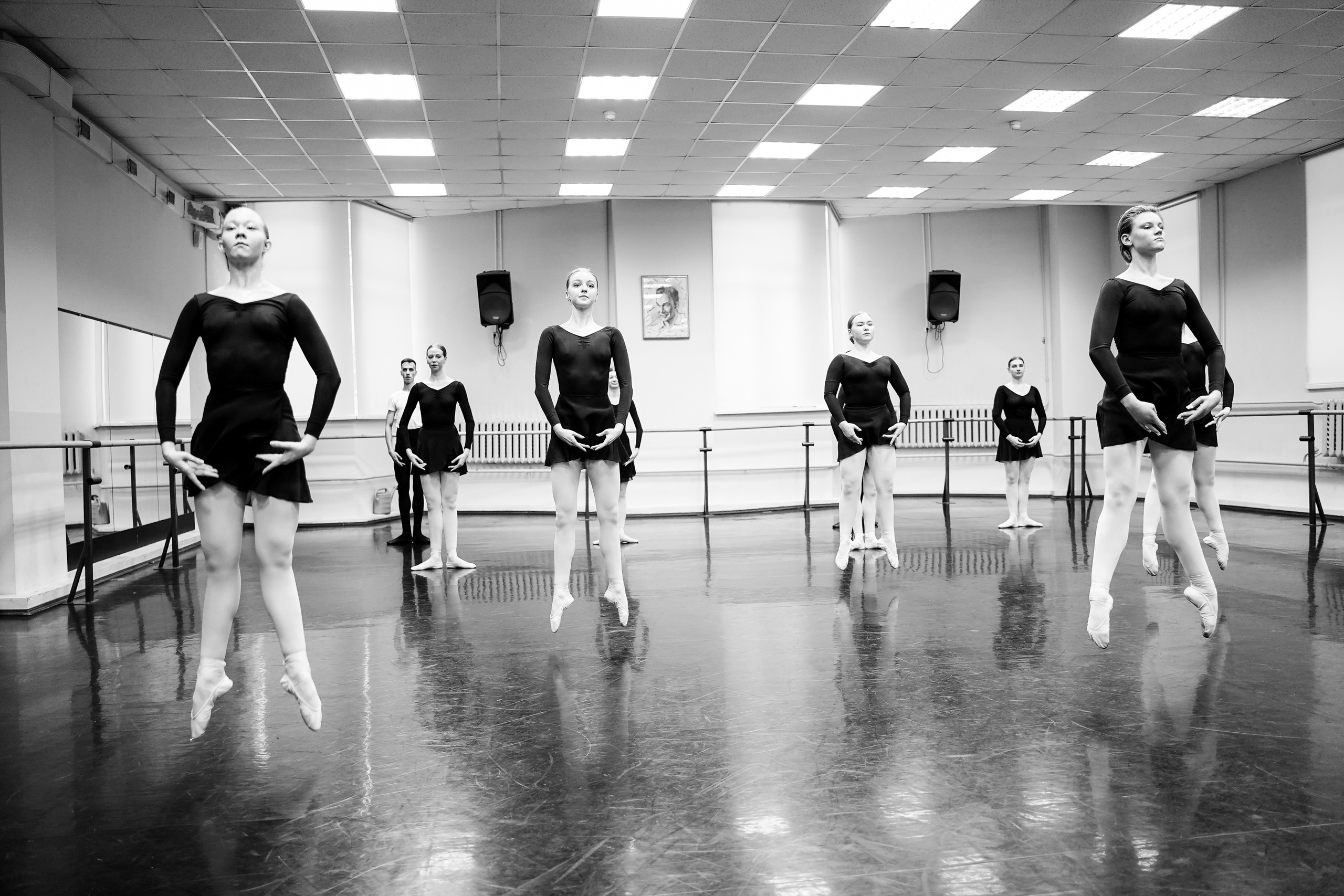 Классический танец. Экзамен 2й курс. Фотограф Ксения Соло