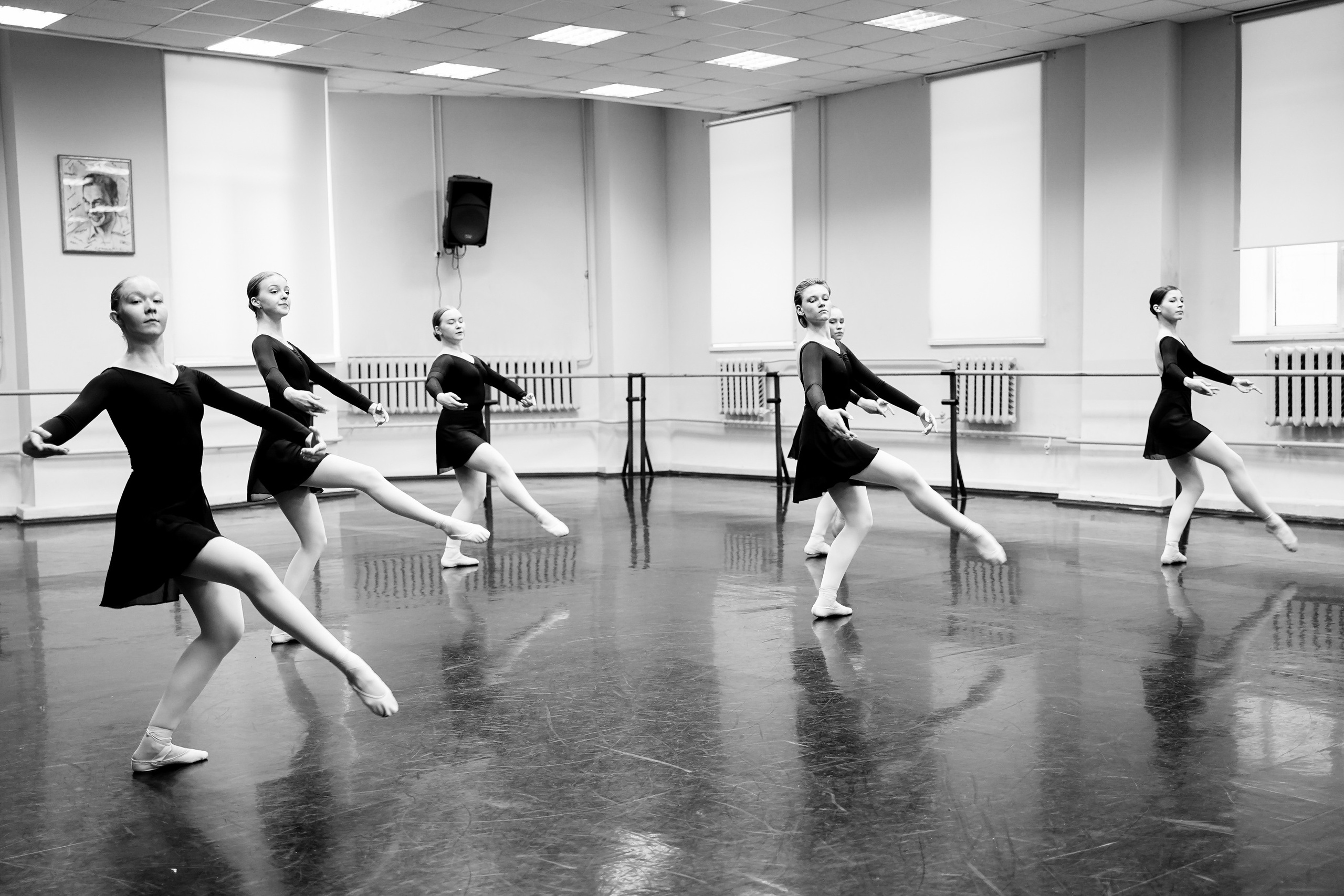 Классический танец. Экзамен 2й курс. Фотограф Ксения Соло