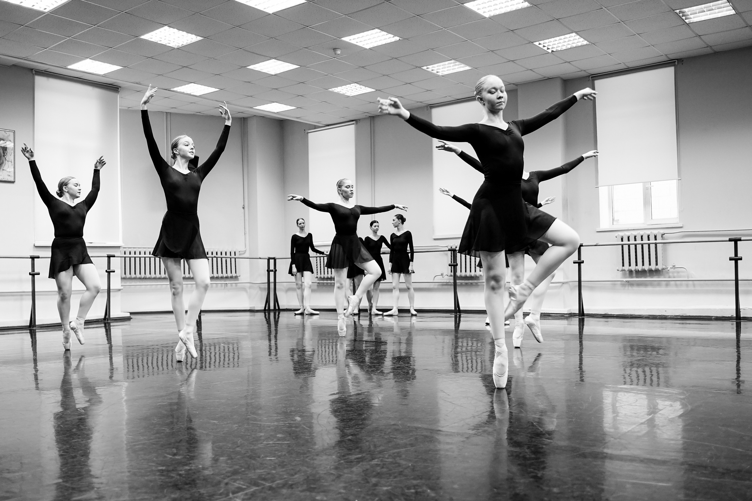 Классический танец. Экзамен 2й курс. Фотограф Ксения Соло